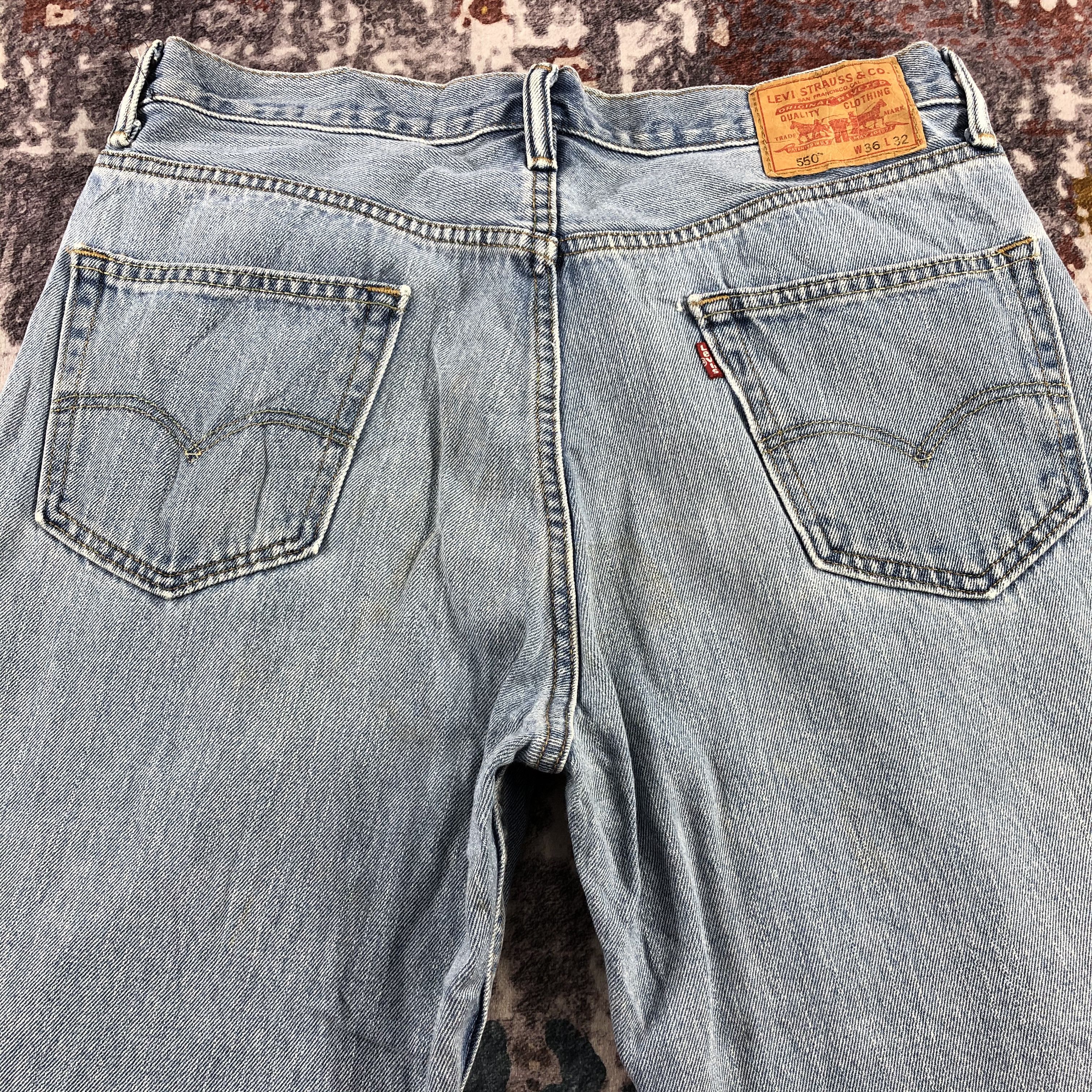 Levi's × Vintage Vintage Blue Wash Levis 550 Jeans-JM3045 Size US 34 / EU 50 - 5 Thumbnail