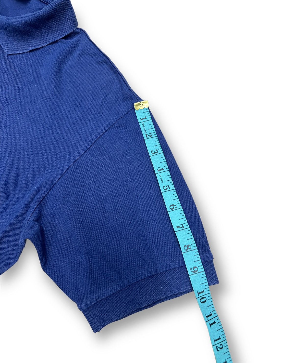 Vintage × Yves Saint Laurent Vintage YSL Pour Homme Polo Tee A242 Size US M / EU 48-50 / 2 - 5 Thumbnail