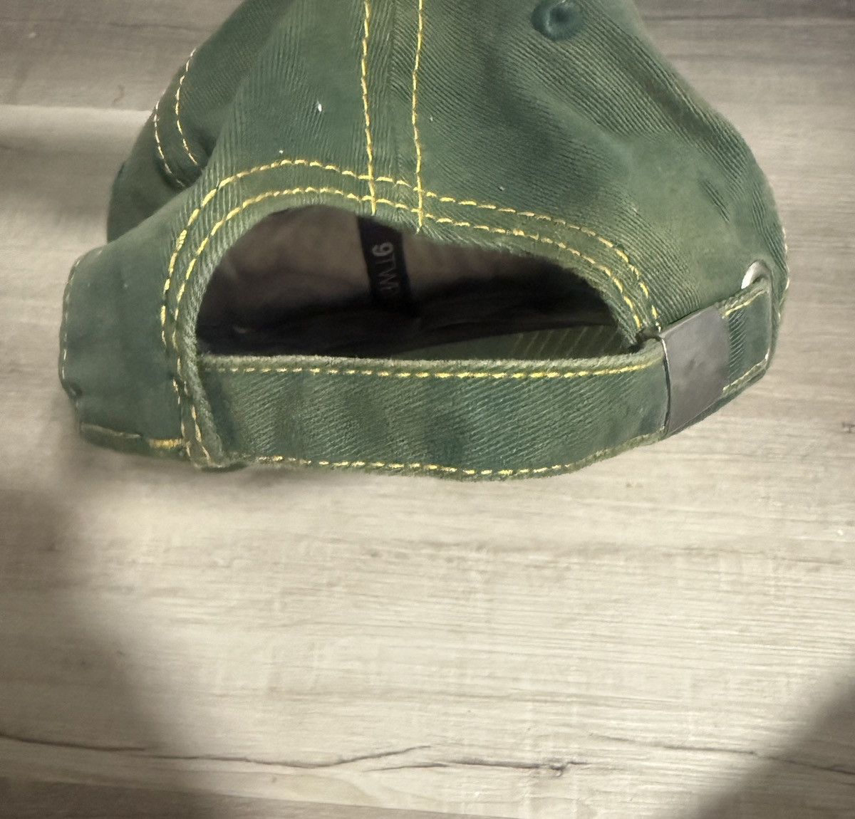 NFL × New Era × Vintage Green Bay Packers New Era Hat NFL Cap Vintage Distressed OS Size ONE SIZE - 3 Thumbnail