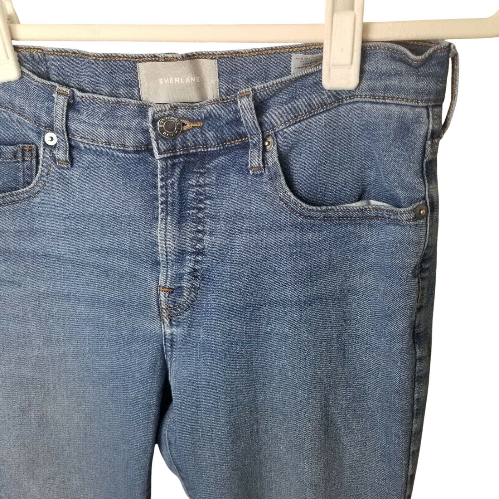 Everlane Everlane Womens Mid Rise Crop Ankle Skinny Jeans 30 Casual Size 30" / US 8 / IT 44 - 2 Thumbnail