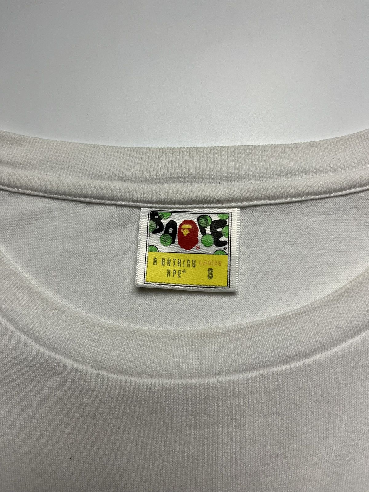 Bape BAPE Ape Face Logo T-Shirt Size S / US 4 / IT 40 - 4 Thumbnail