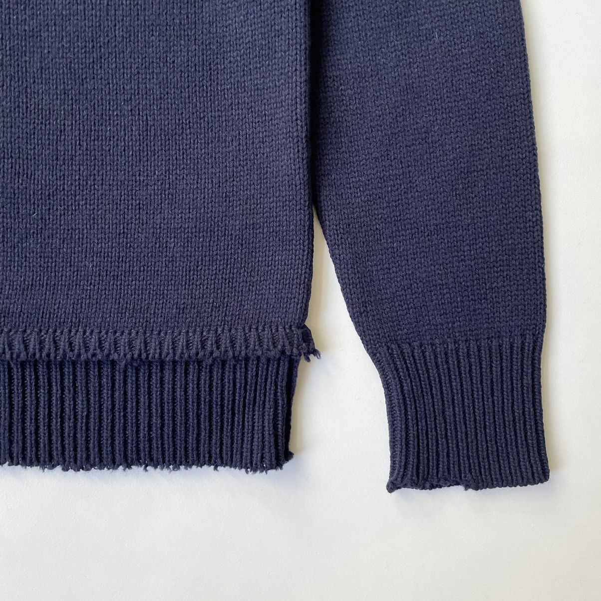 Maison Margiela A/W 21 ‘Destroyed’ Cuffs Margiela Sweater Size US M / EU 48-50 / 2 - 7 Thumbnail