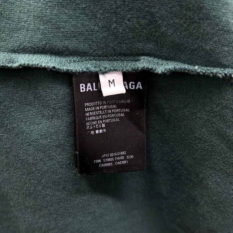 Balenciaga Balenciaga Back LOGO Lake Water Wash Short Sleeve 2502-Next Size US M / EU 48-50 / 2 - 5 Thumbnail