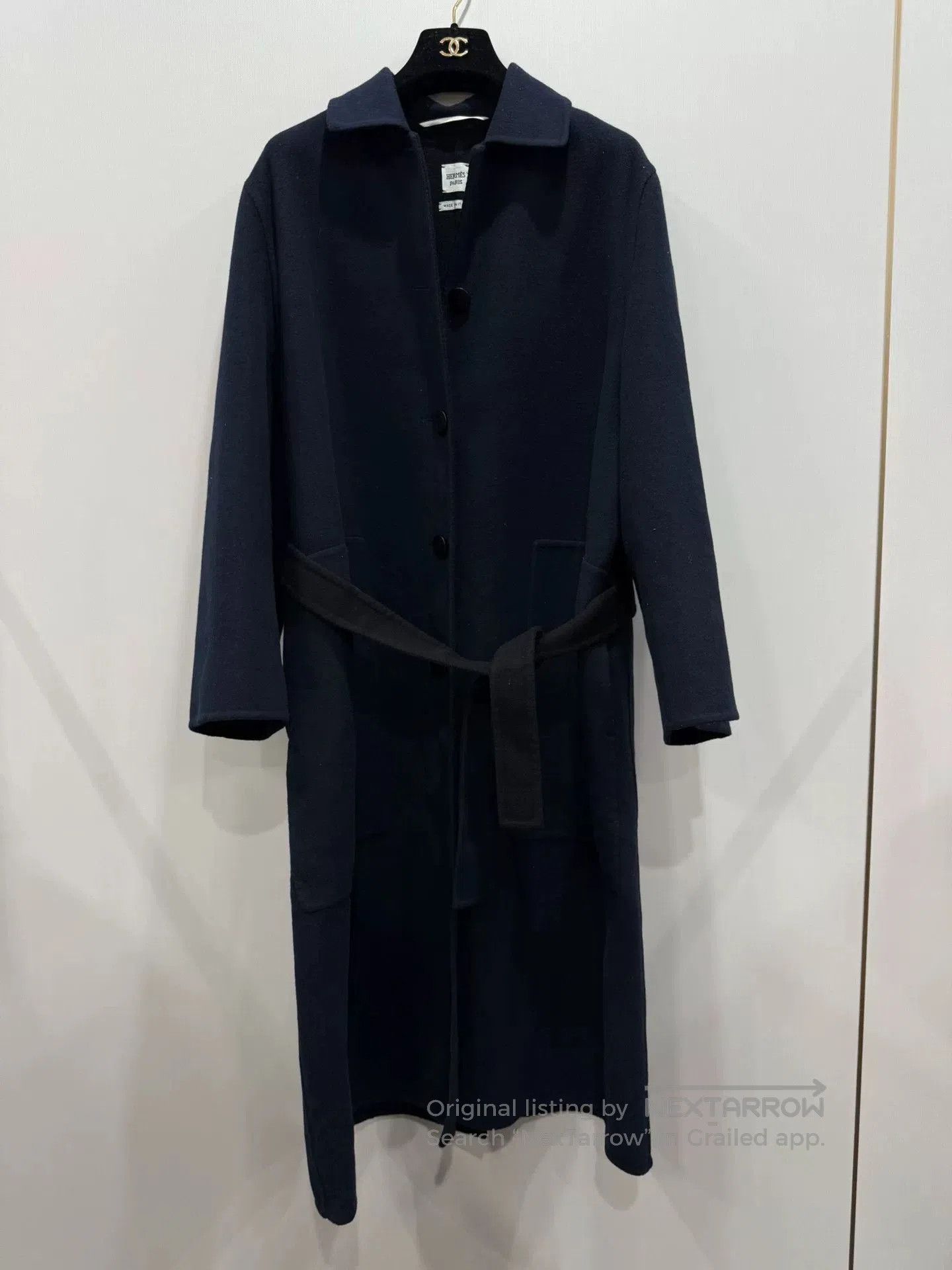 Hermes black cashmere coat from hermes brand. Size US M / EU 48-50 / 2 - 1 Thumbnail