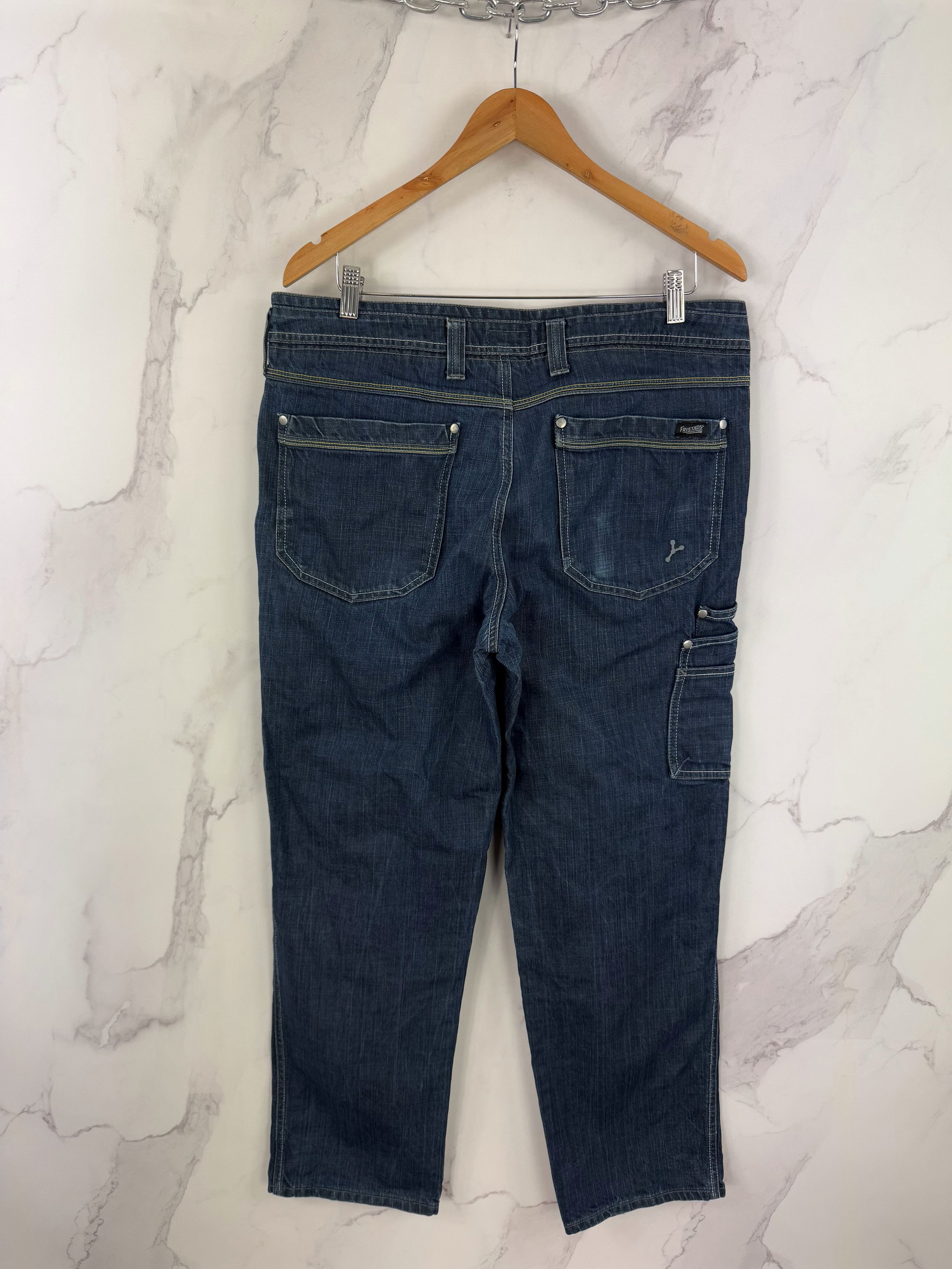 Other Fristads Workwear Utility Pants Multi-Pocket Durable Denim Size US 36 / EU 52 - 4 Thumbnail