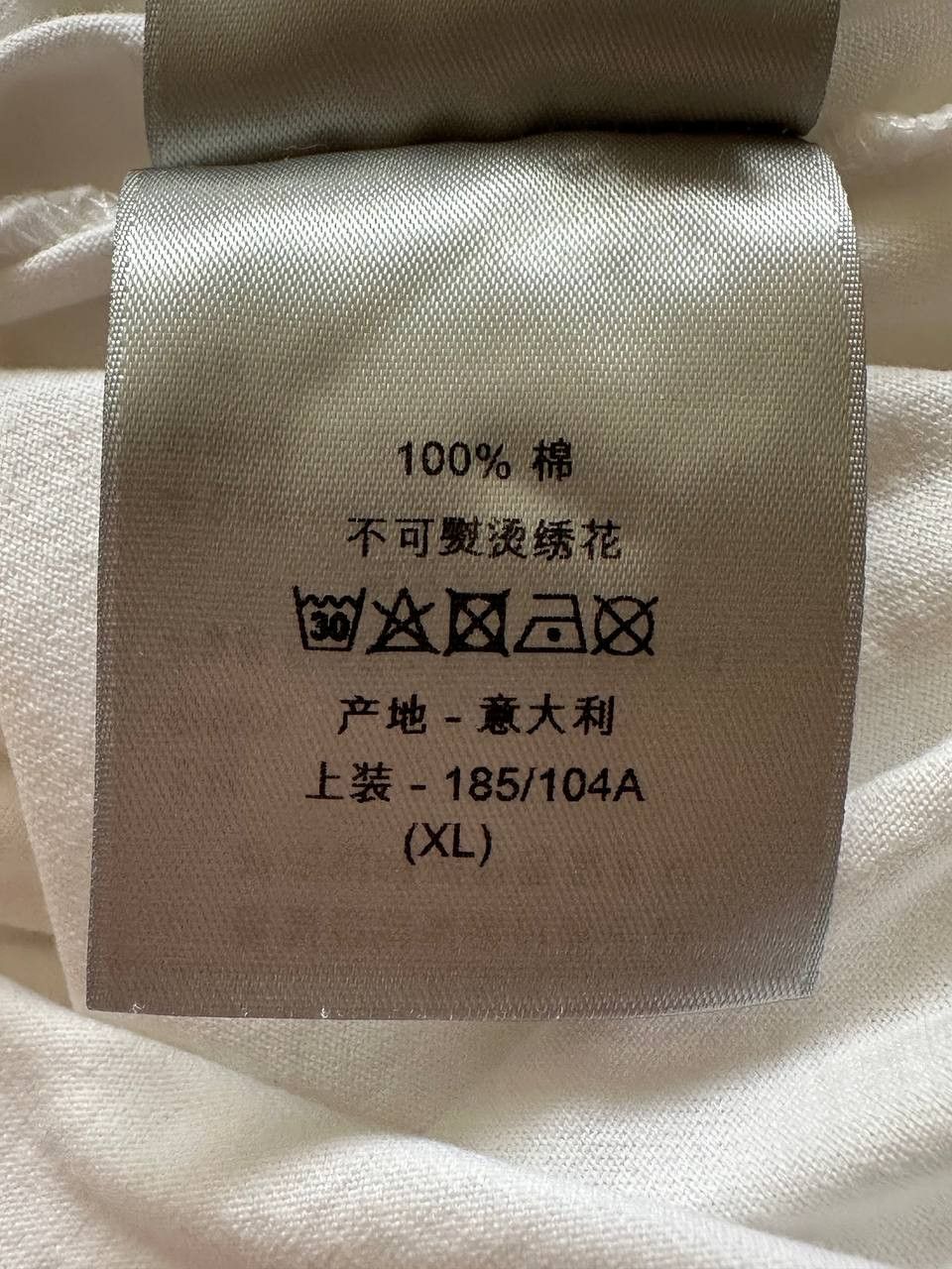 Dior × Stussy Dior x Stussy White T-Shirt Size US XL / EU 56 / 4 - 4 Thumbnail