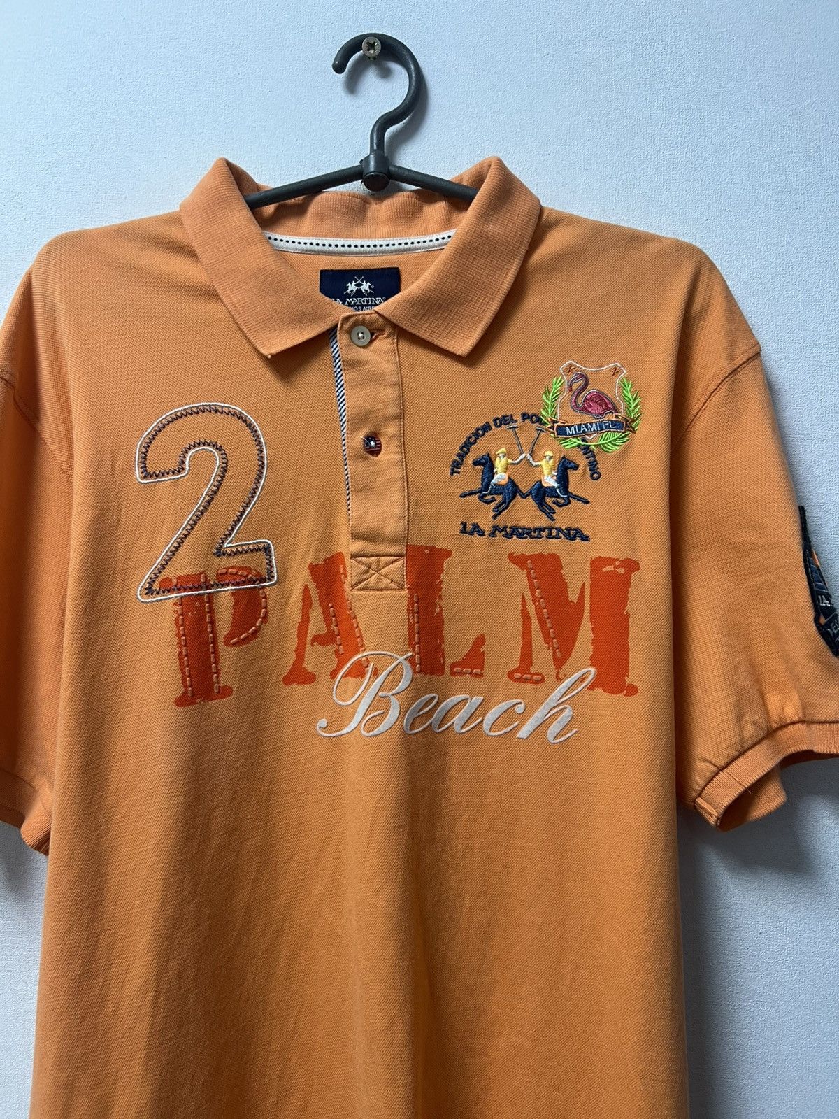 La Martina Crazy Vintage La Martina Polo t shirt Size US XL / EU 56 / 4 - 2 Thumbnail
