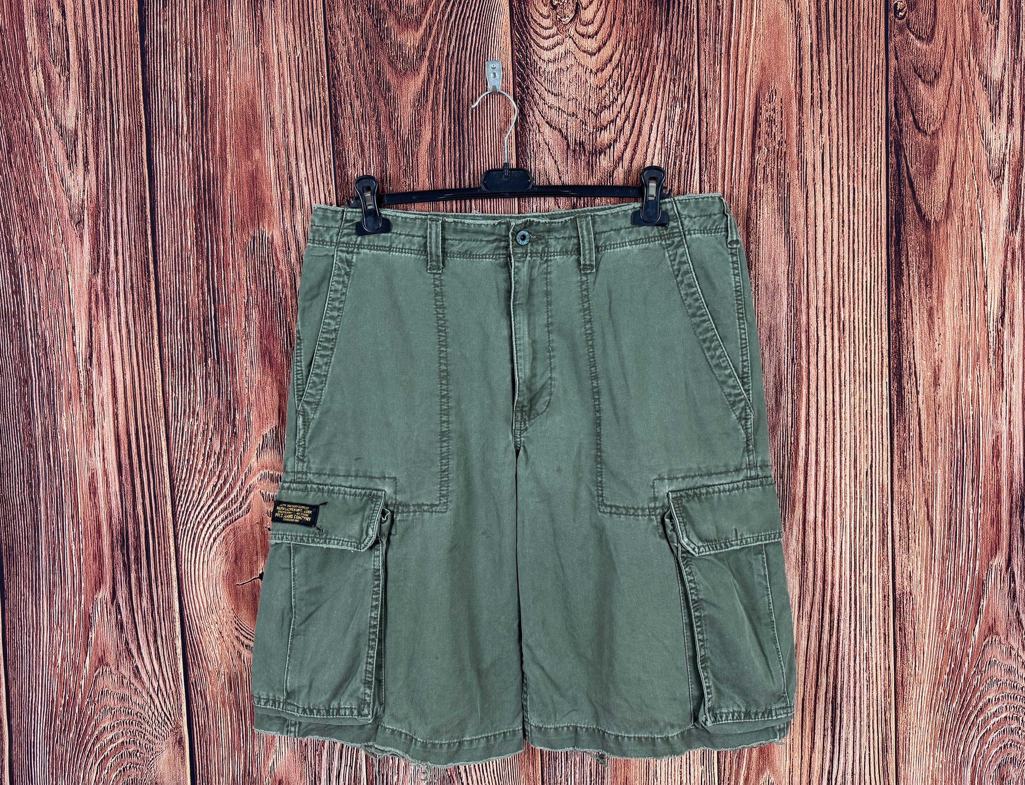 Ralph Lauren Vintage 90s Polo Jeans Company Ralph Lauren Military Cargo Size US 34 / EU 50 - 1 Thumbnail
