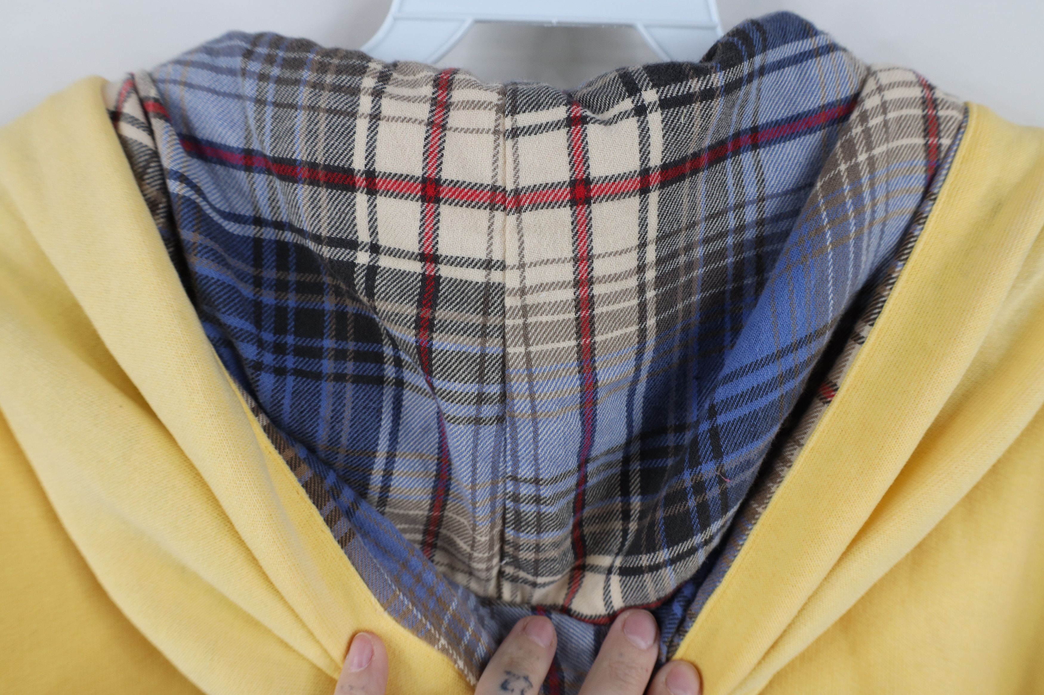 Ralph Lauren Vintage 90s Ralph Lauren Full Zip Hoodie Sweatshirt Yellow Size US XL / EU 56 / 4 - 12 Thumbnail