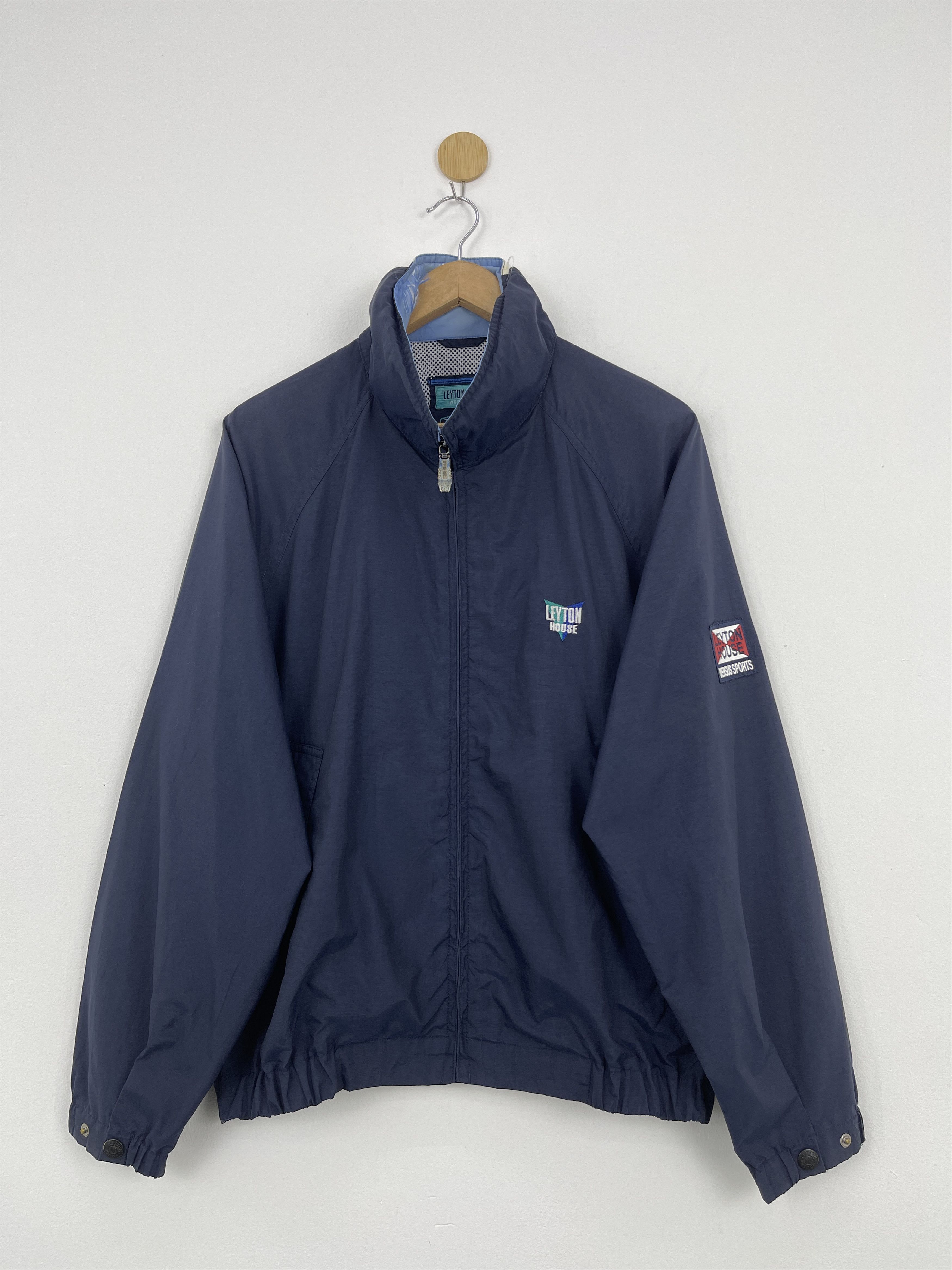 Japanese Brand Vintage Leyton House Zipper Light Jacket JA0022 Size US M / EU 48-50 / 2 - 1 Thumbnail