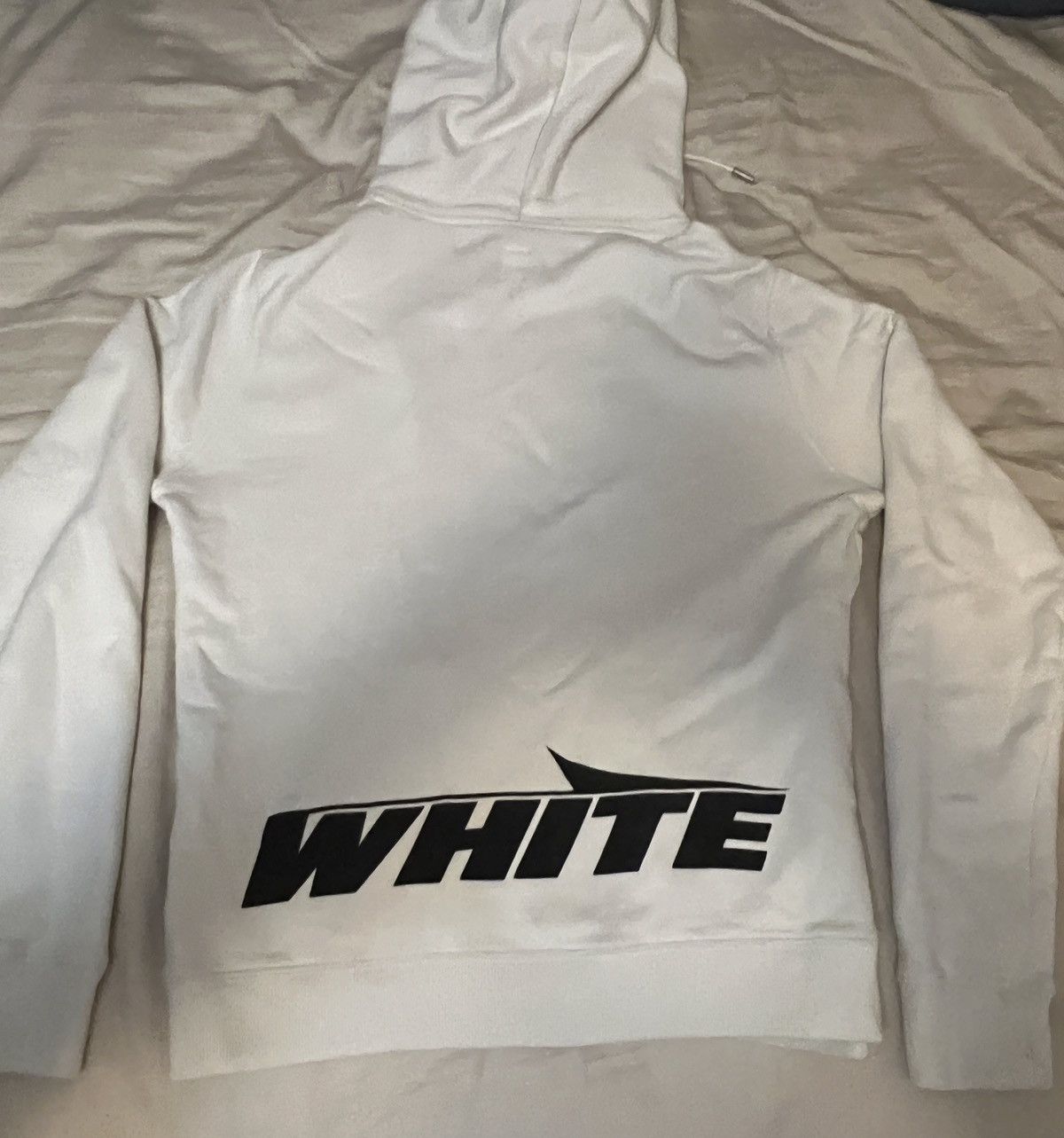 Off-White Off White Cream Hoodie Size US XS / EU 42 / 0 - 2 Thumbnail
