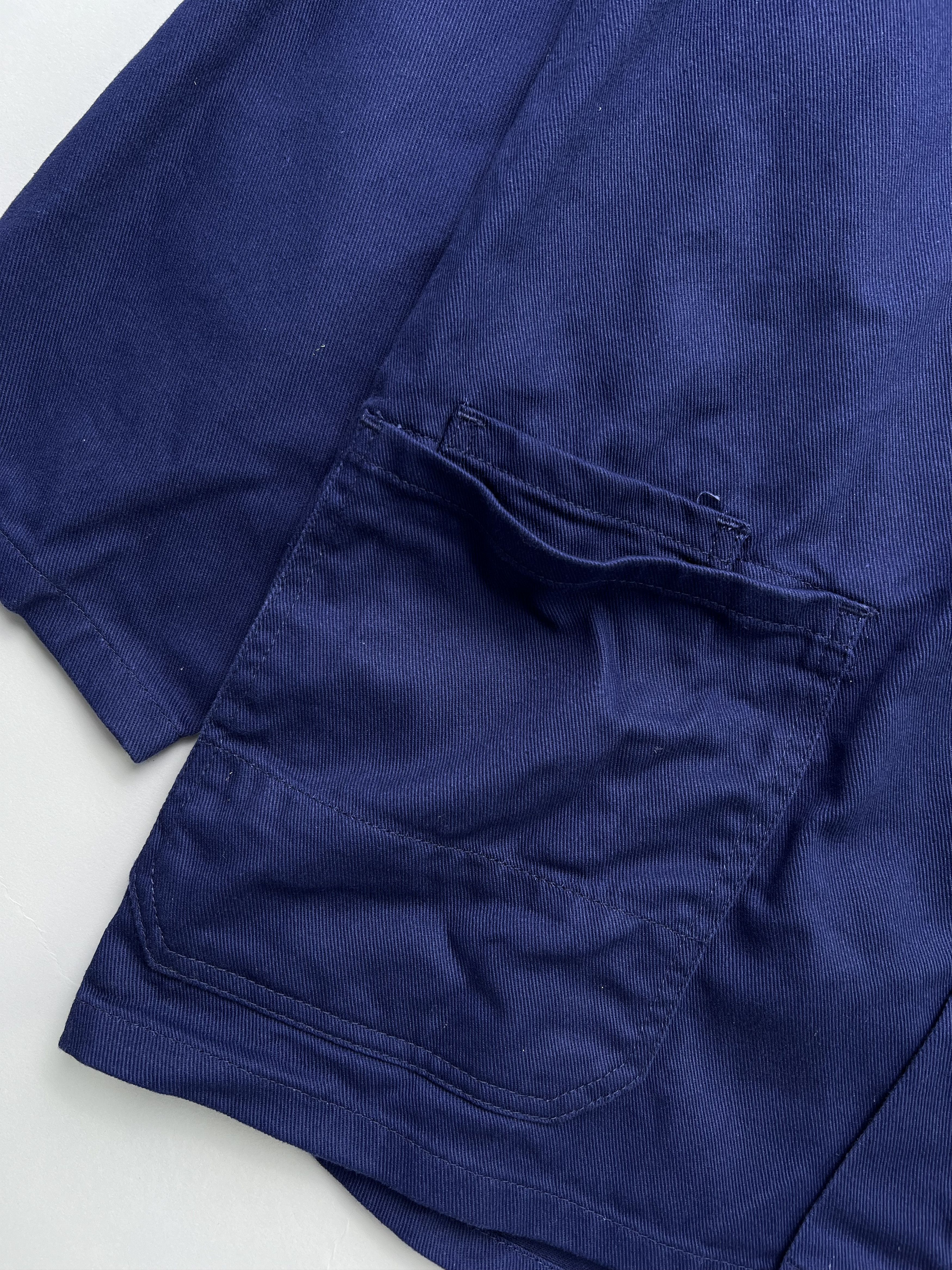 Vintage French Work Chore Jacket Vintage Bleu De Travail Size US L / EU 52-54 / 3 - 5 Thumbnail