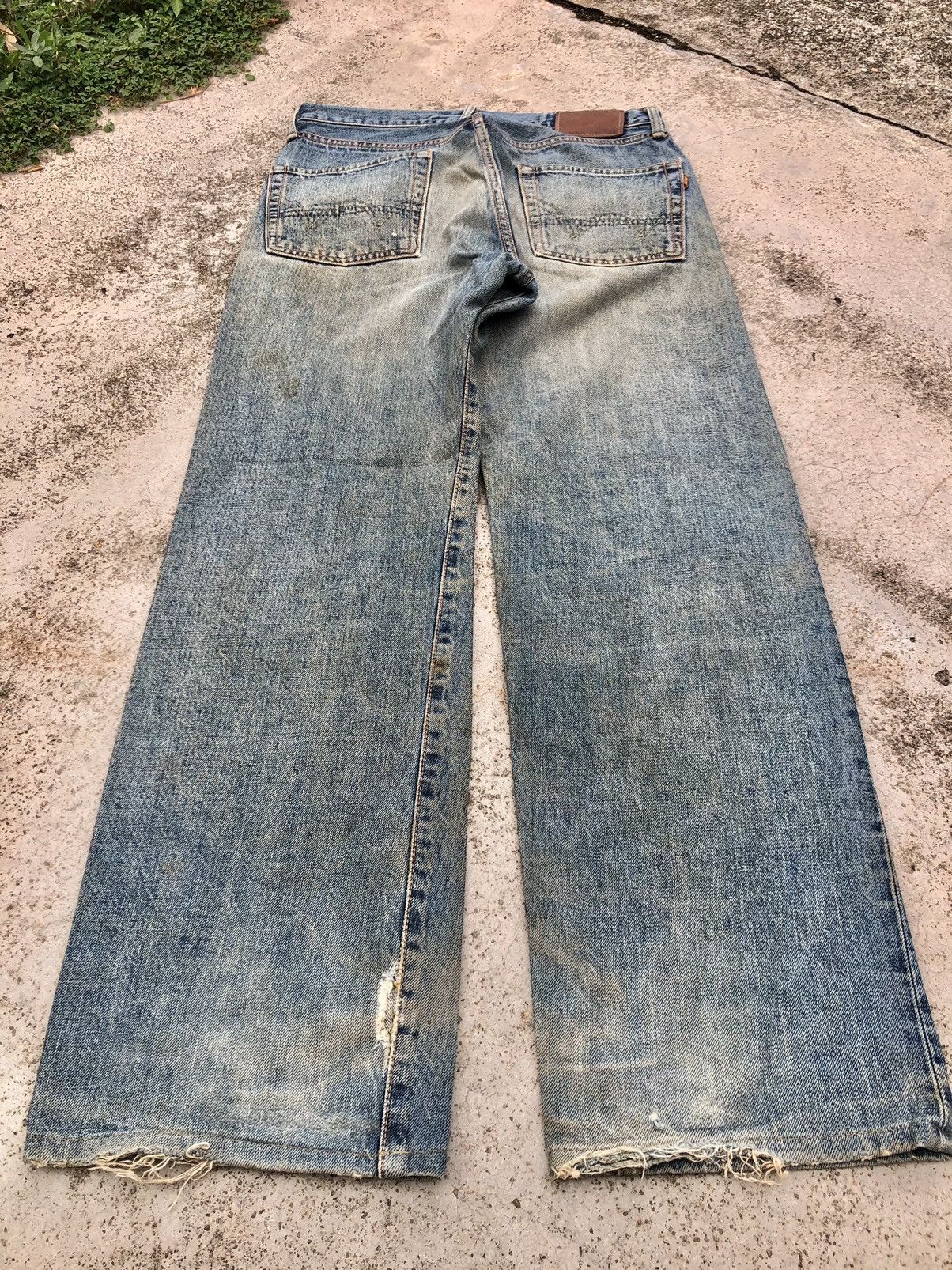 Edwin RUSTY DIRTY WIDE LEG SELVEDGE JEANS BY EDWIN Size US 31 - 11 Thumbnail