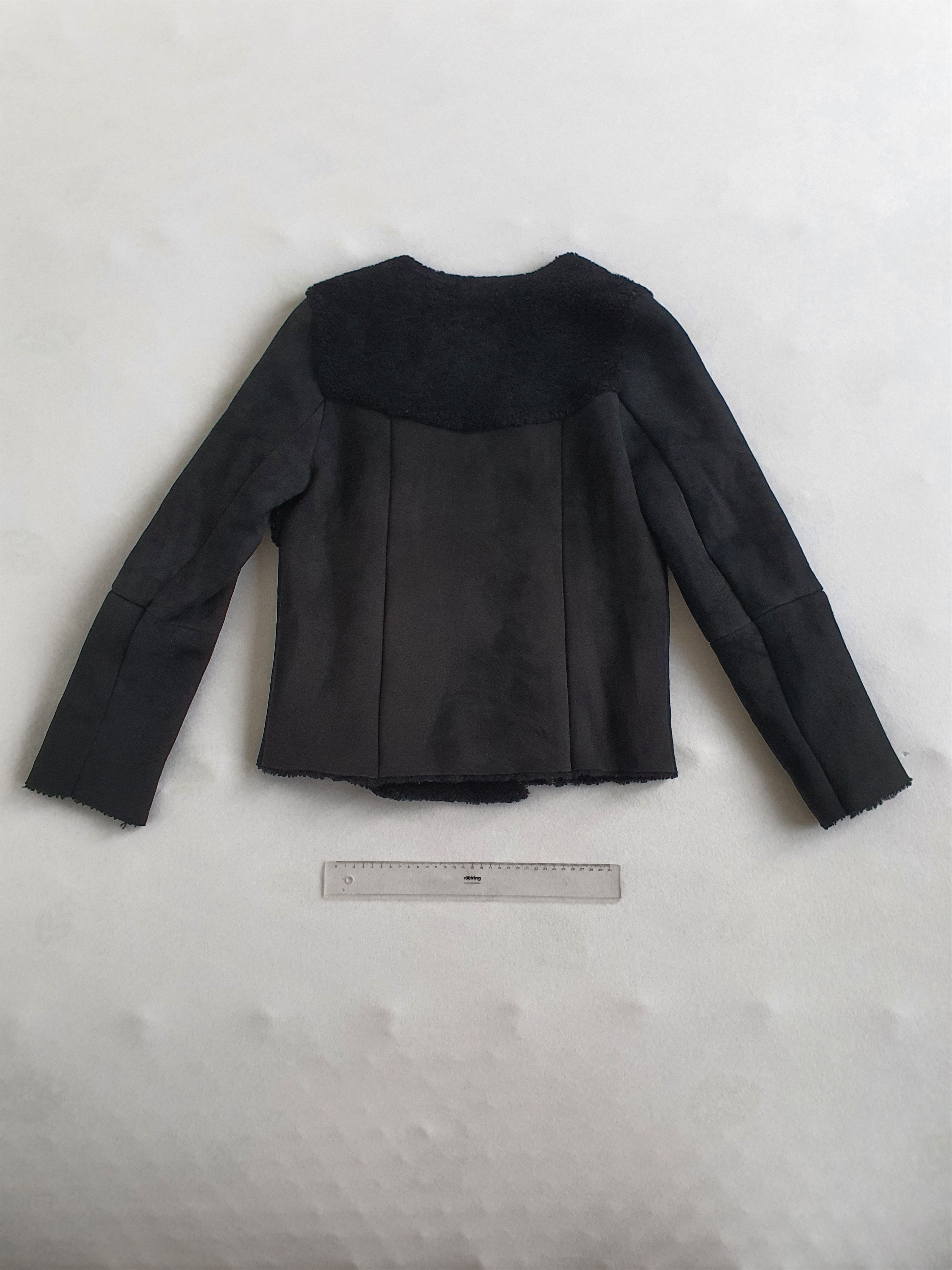 Genuine Leather BEL AIR Shearling Jacket Coat - Sz FR T2 (Medium) Size M / US 6-8 / IT 42-44 - 2 Thumbnail