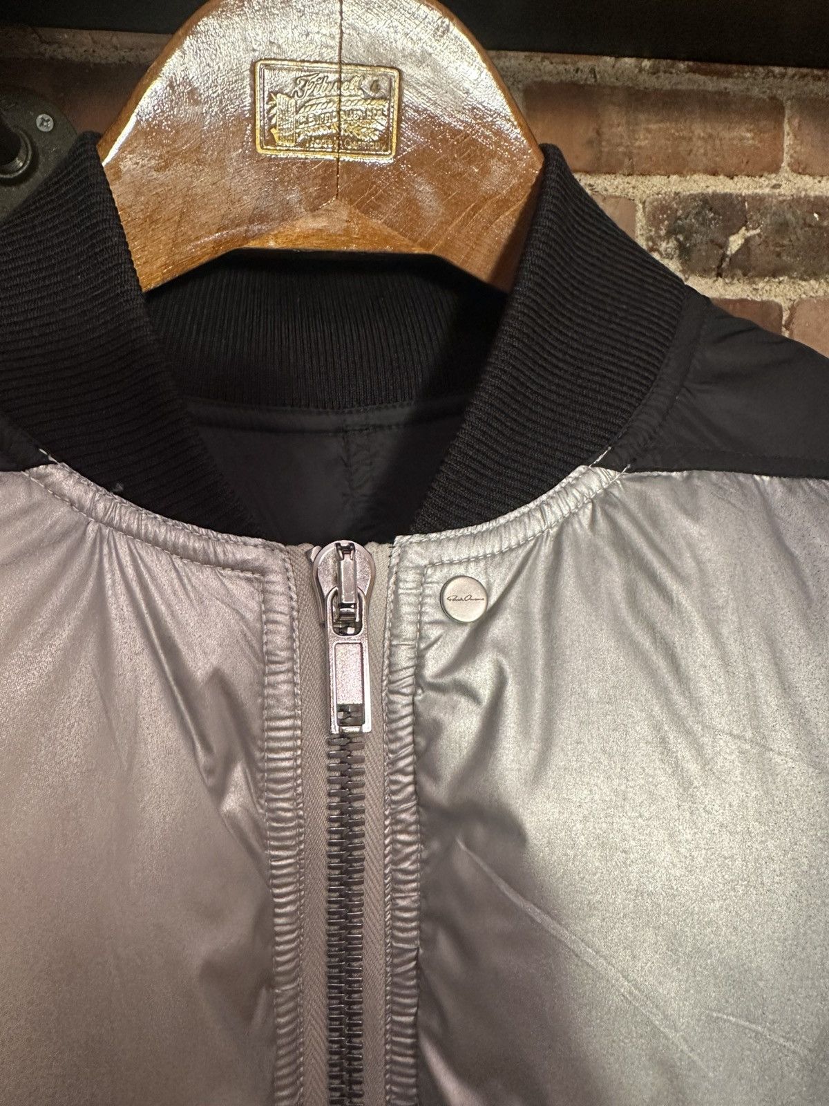Rick Owens FW/19 Larry Two Tone Cropped Duvet Puffer Size US M / EU 48-50 / 2 - 3 Thumbnail