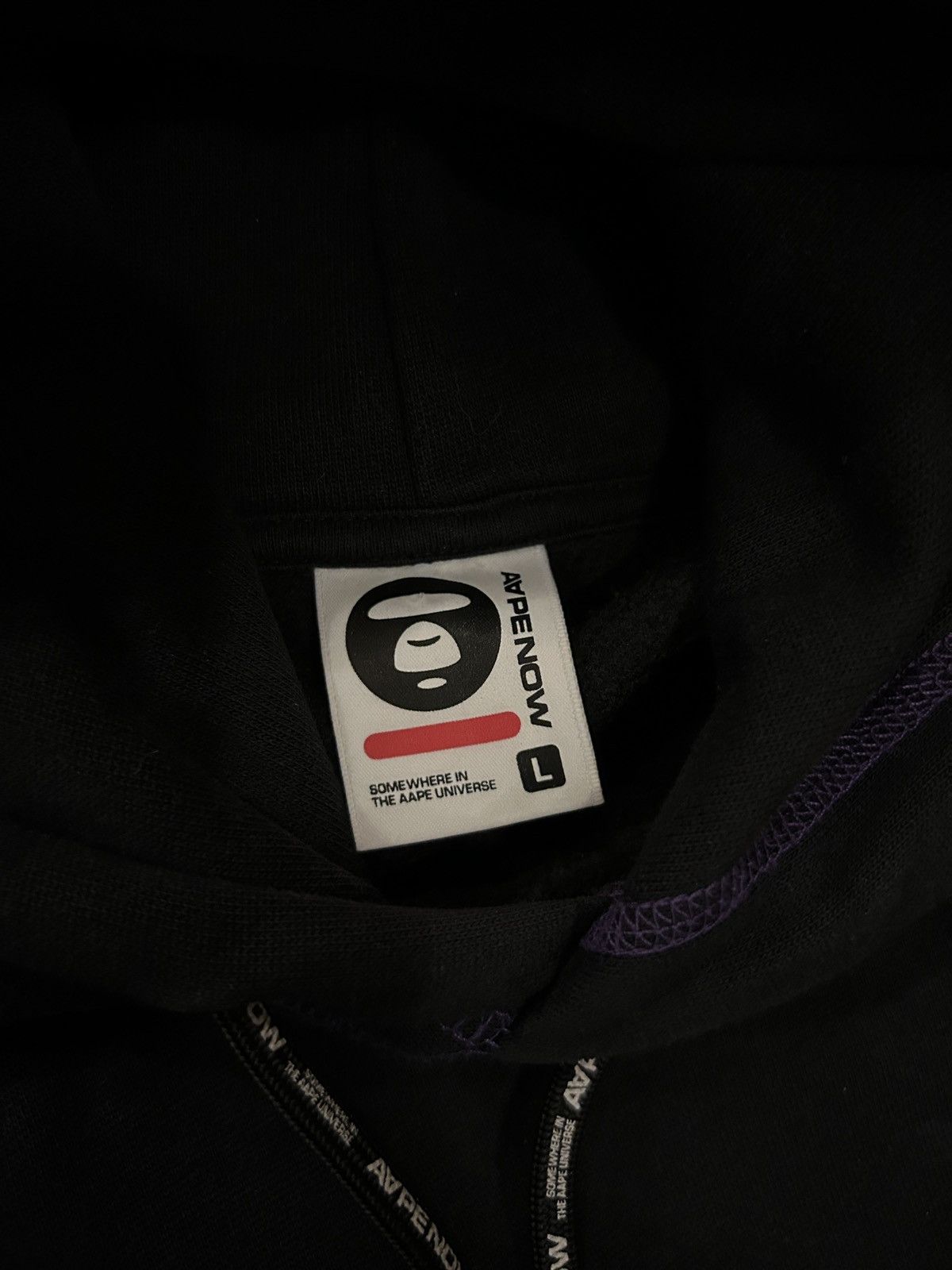 Aape Aape now contrast-trim hoodie Size US L / EU 52-54 / 3 - 7 Thumbnail