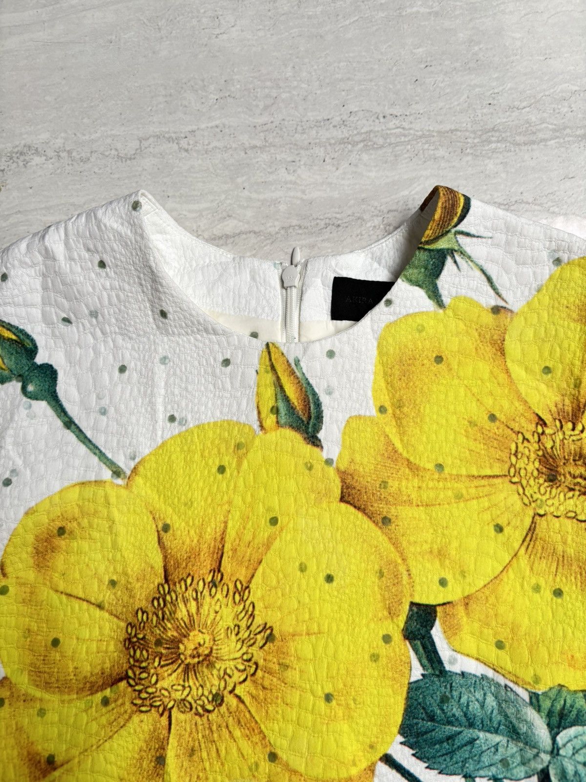Akira AKIRA NAKA Flower Motive T-shirt Size XS / US 0-2 / IT 36-38 - 9 Thumbnail