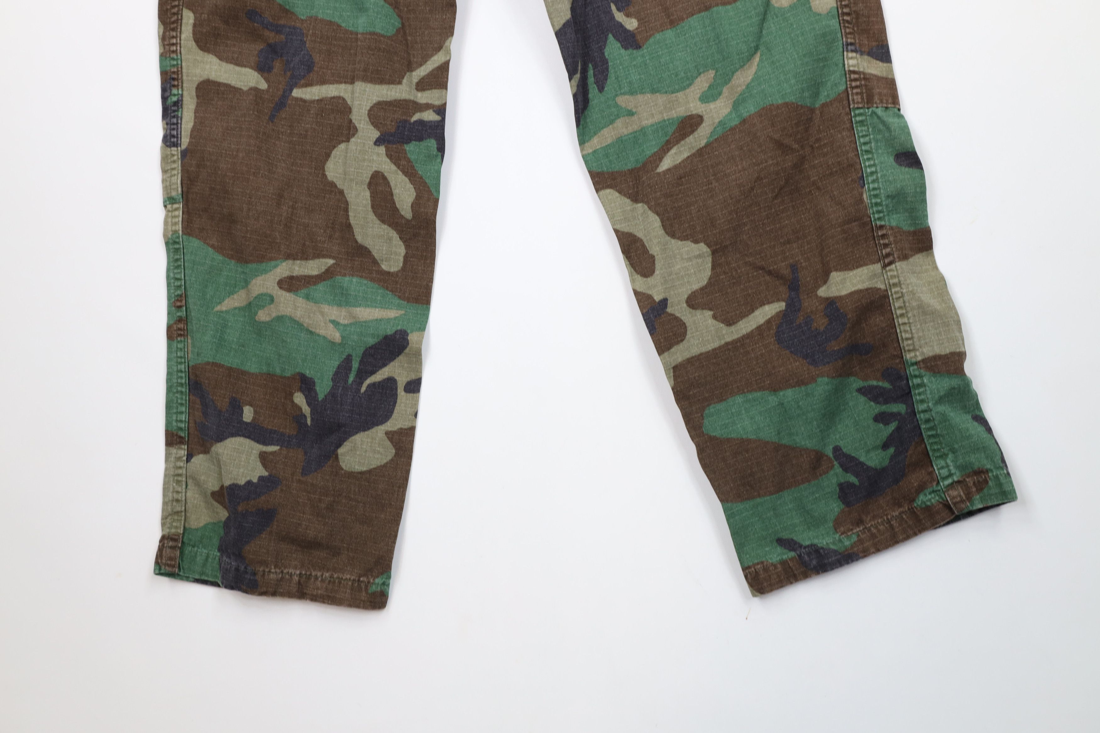 Vintage Vintage 90s Military Camouflage Cargo Combat Trousers Pants Size US 30 / EU 46 - 13 Thumbnail