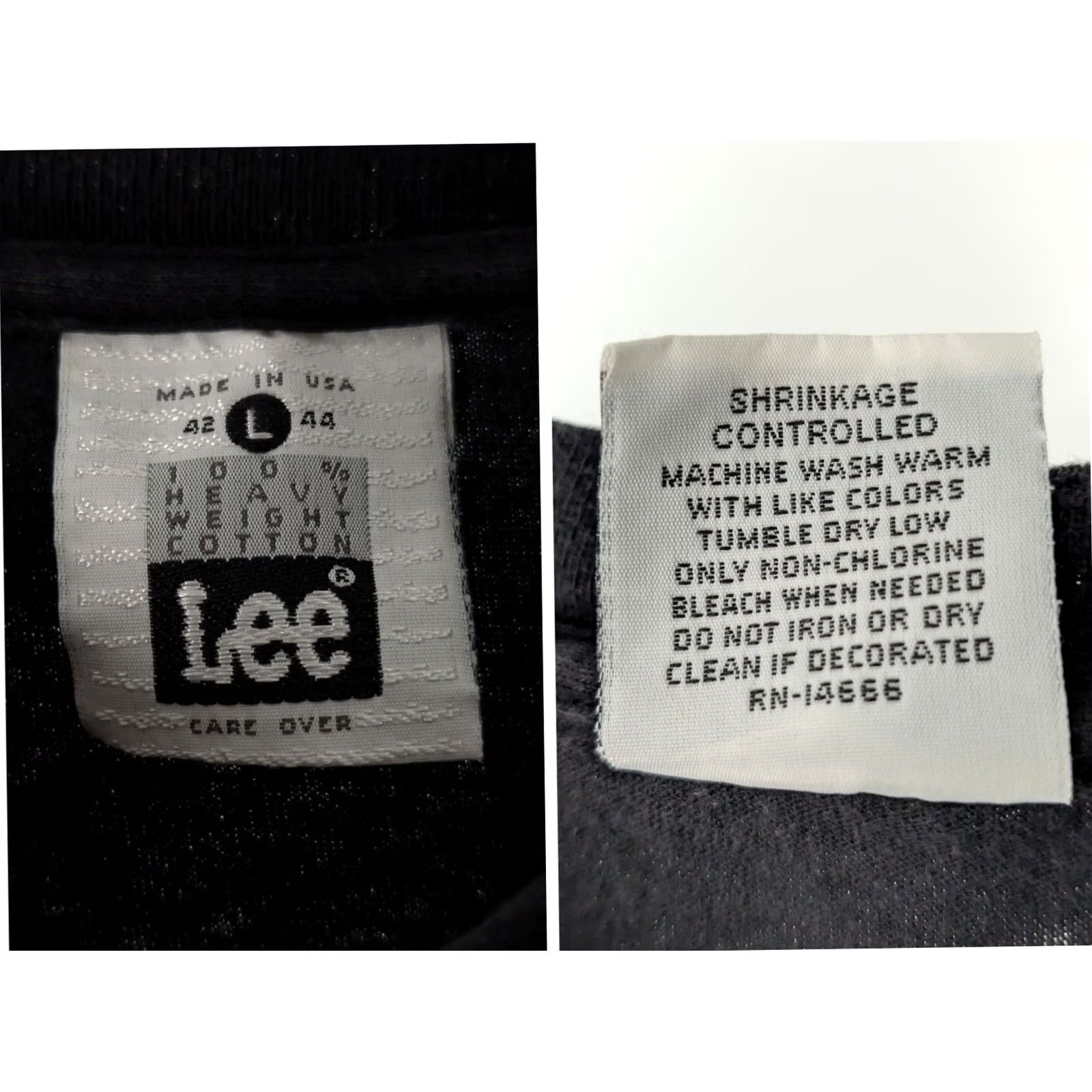 Lee VINTAGE Clint Black Tour Graphic T-Shirt Lee USA L Black Faded Mens Large Tshirt Size US L / EU 52-54 / 3 - 3 Thumbnail