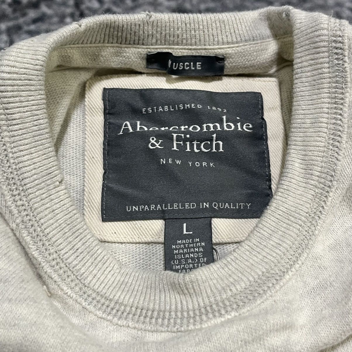 Abercrombie & Fitch Vintage Y2K Abercrombie And Fitch Longsleeve Shirt Muscle Size US L / EU 52-54 / 3 - 5 Thumbnail