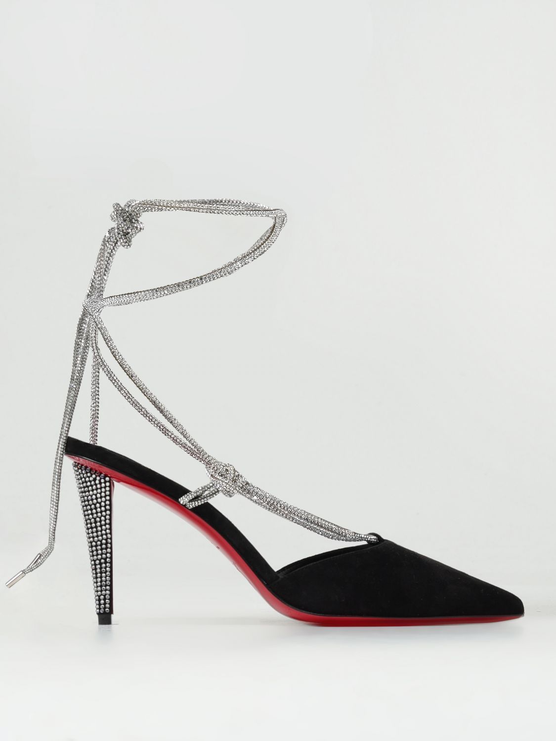 image of Christian Louboutin High Heel Shoes Woman Black, Women's (Size 6)