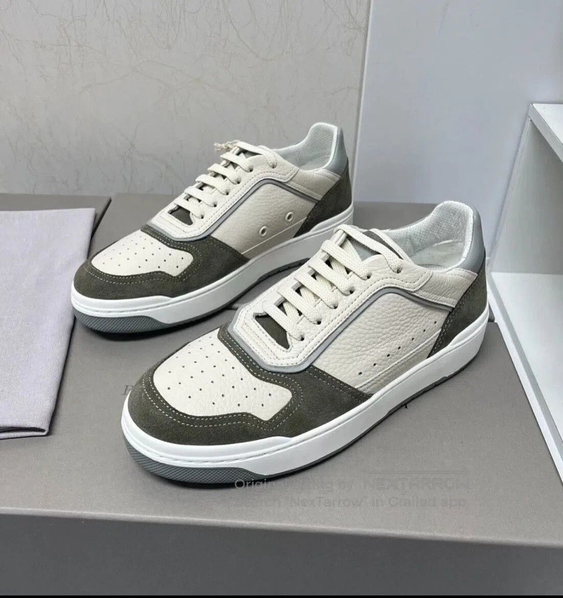 Brunello Cucinelli Brunello Cucinelli Men's Retro Sneakers. Size US 6 / EU 39 - 3 Thumbnail