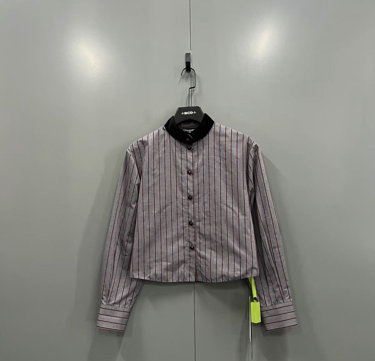 Chanel CHANEL Striped Shirt Jacket J41 Size XXS / US 00 / IT 34 - 1 Thumbnail