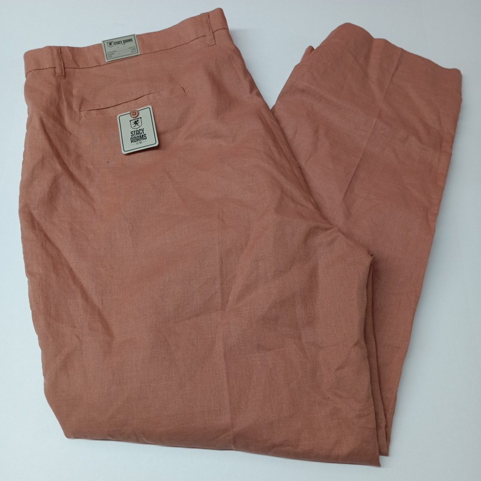 Stacy Adams Stacy Adams Linen Cotton Dress Pants Men's Size 48x32 Cork Size US 44 / EU 60 - 1 Thumbnail