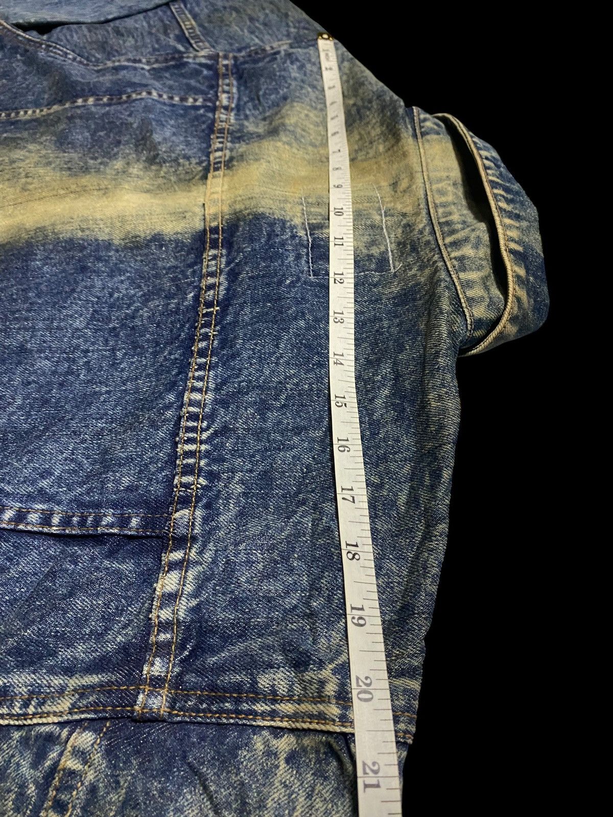Hope Mac Hope 80s acid wash denim jacket faded accents jacket Size US L / EU 52-54 / 3 - 13 Thumbnail