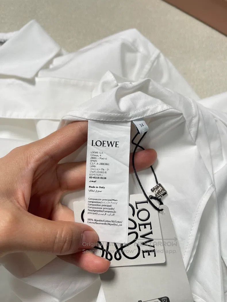 Loewe Loewe SS25 Women's Fashion Show Series Solid Color V-Neck Size XXS / US 00 / IT 34 - 3 Thumbnail