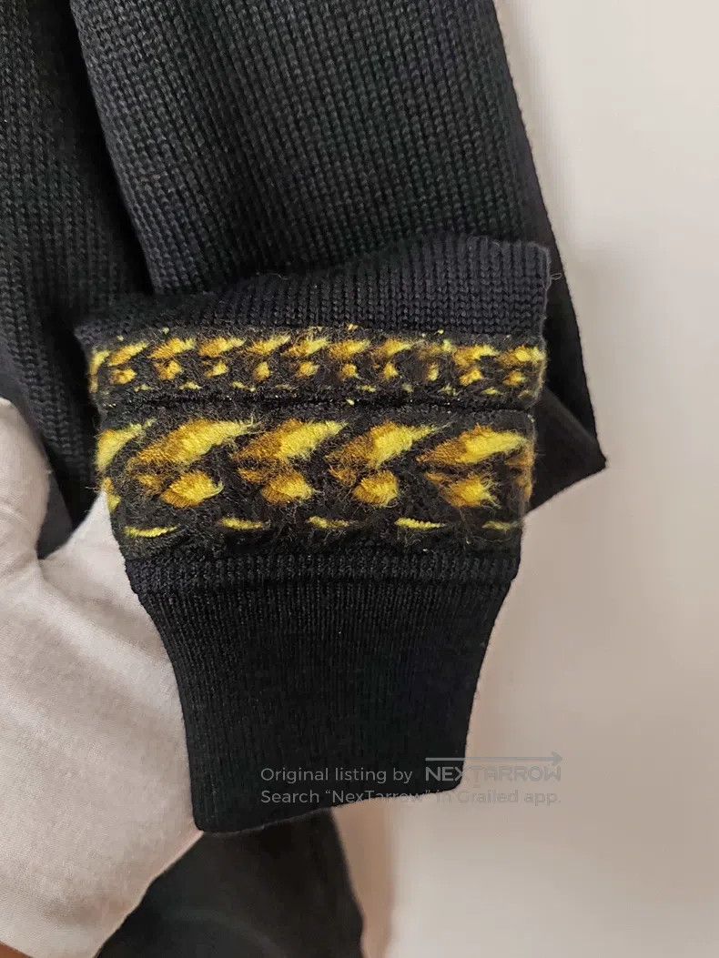 Givenchy Givenchy Wheat Jacquard Wool Size US S / EU 44-46 / 1 - 4 Thumbnail