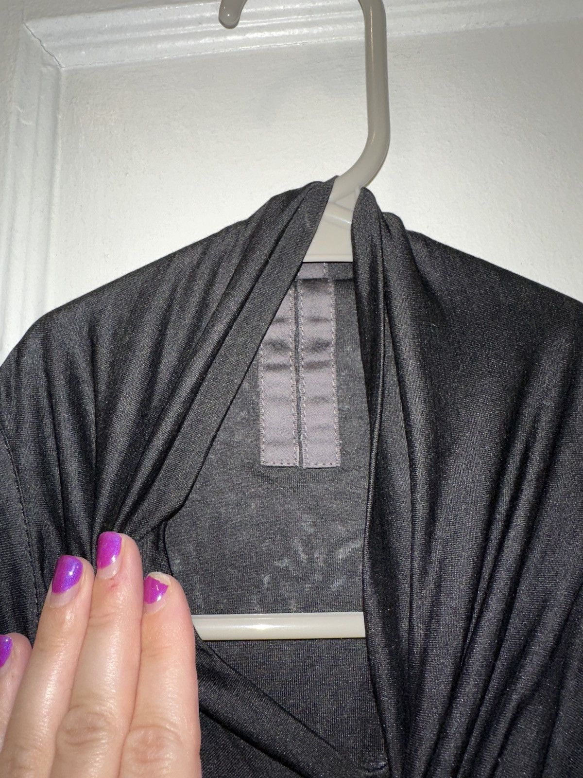 Rick Owens Rick Owens Ruched High Neck Top/Dress Size XS / US 0-2 / IT 36-38 - 6 Thumbnail