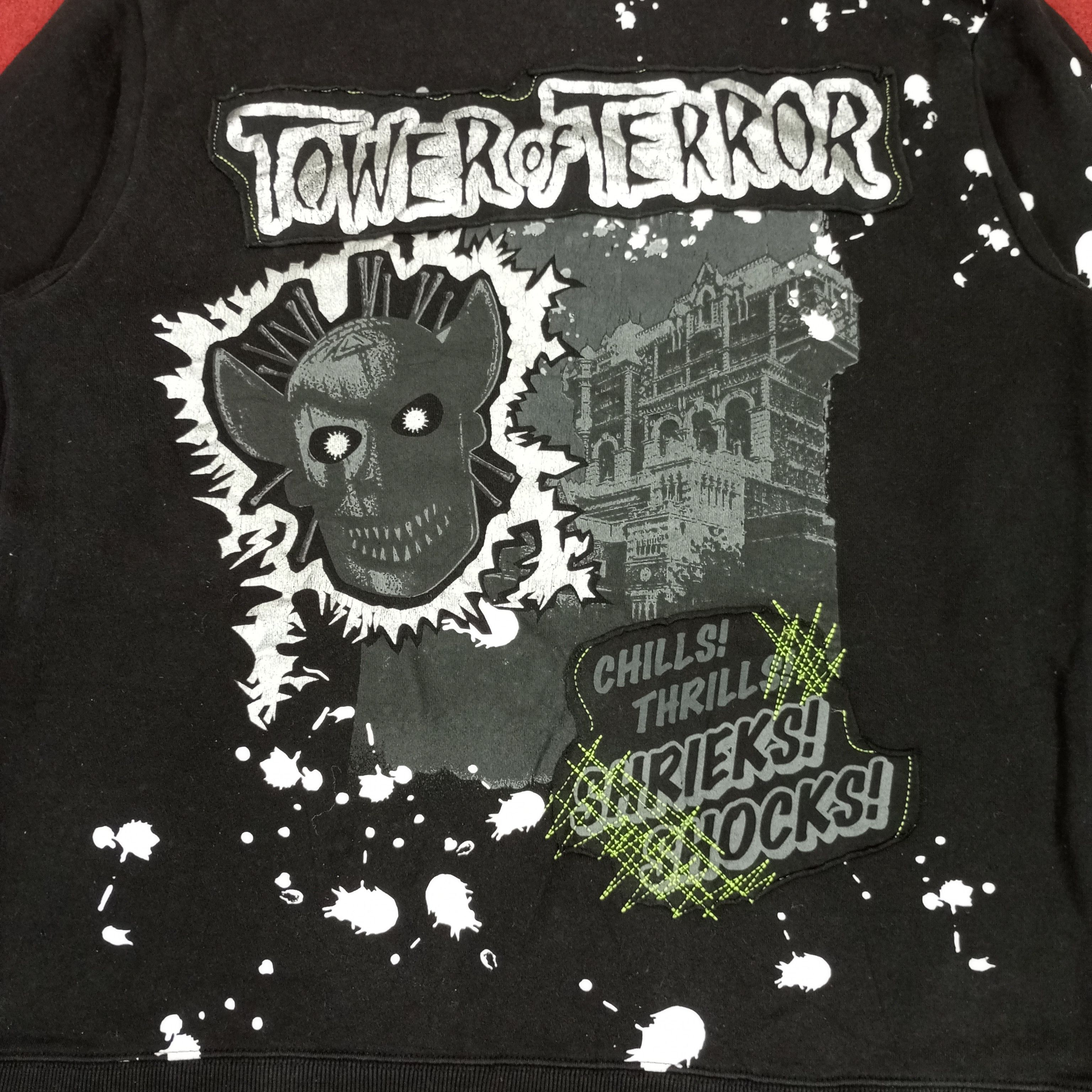 Disney × Vintage Tower Of Horror Disney Hoodies Streetwear Style Size US S / EU 44-46 / 1 - 2 Thumbnail