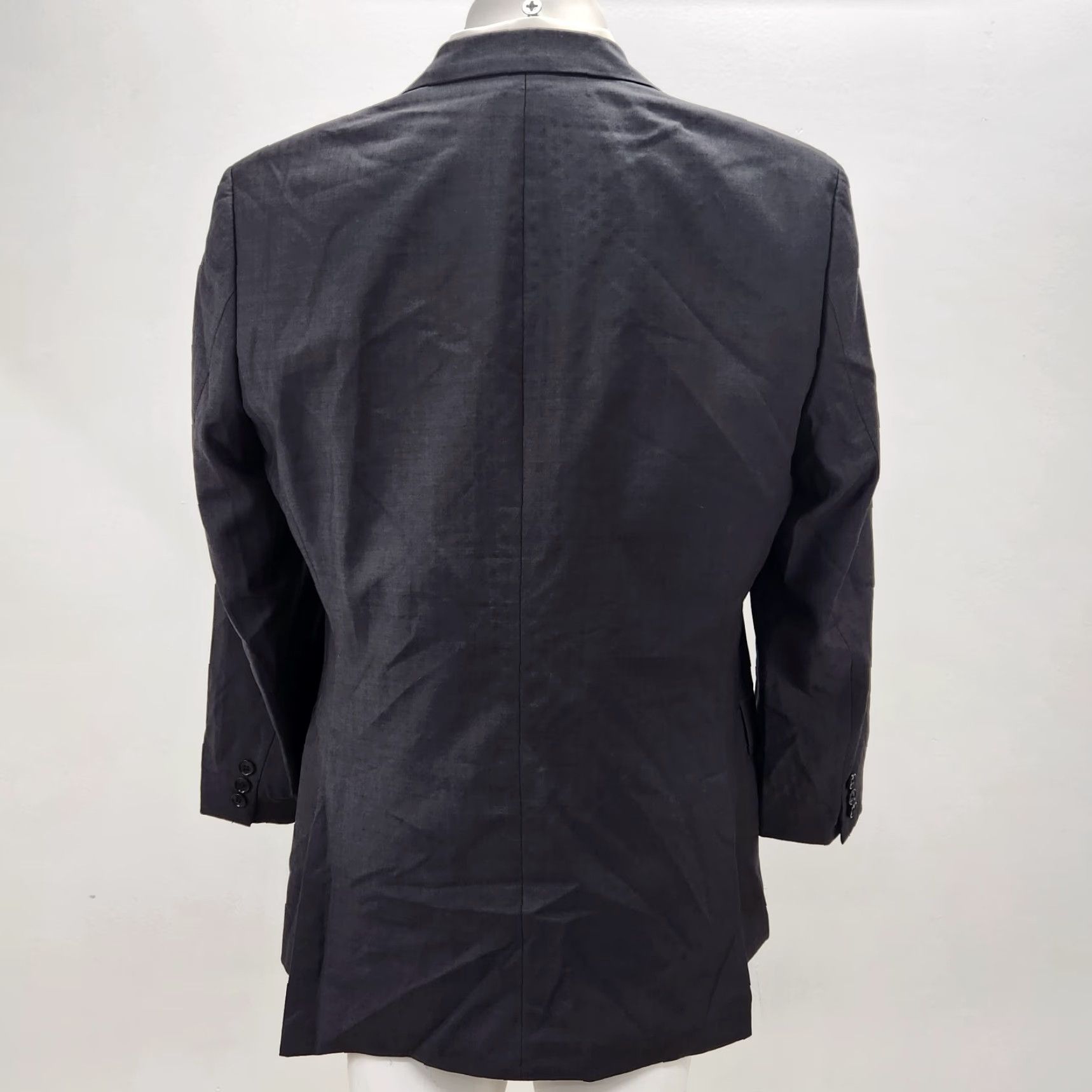 Hugo Boss VTG Hugo Boss Jacket Blazer Men 42R Wool Black Lined 2 Button Closure USA Shirt? Size 42R - 3 Thumbnail