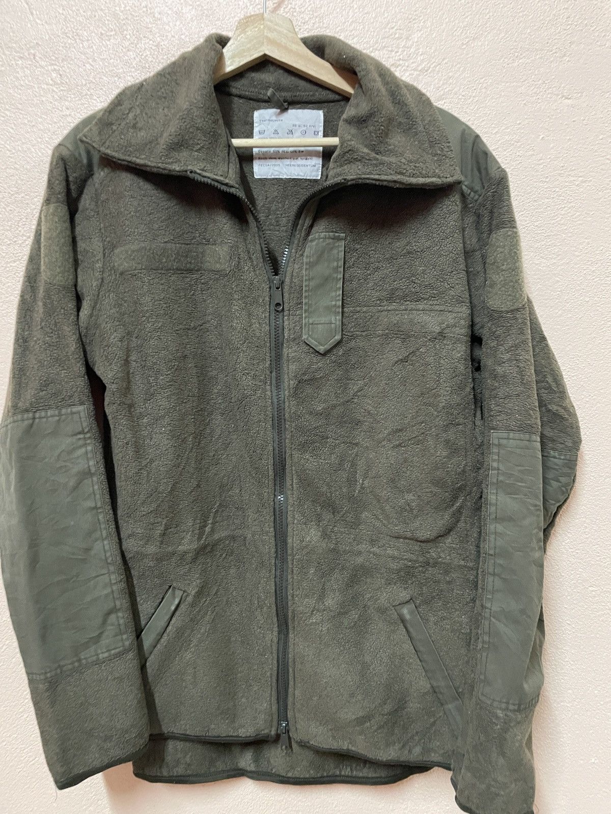 Vintage FESCA 05 HEERESEIGENTUM THERMO JACKE FLEECE JACKET #8040-198 Size US M / EU 48-50 / 2 - 4 Thumbnail
