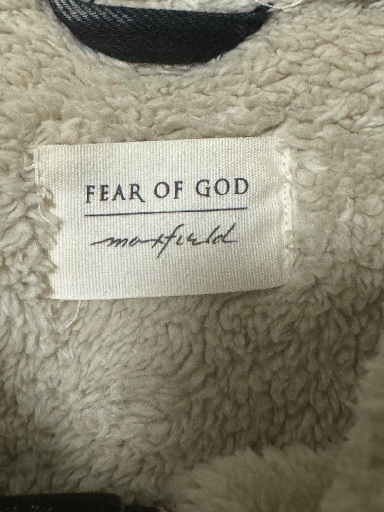 Fear of God Fear of God Limited edition ink-splashed rust denim jacket Size US L / EU 52-54 / 3 - 5 Thumbnail