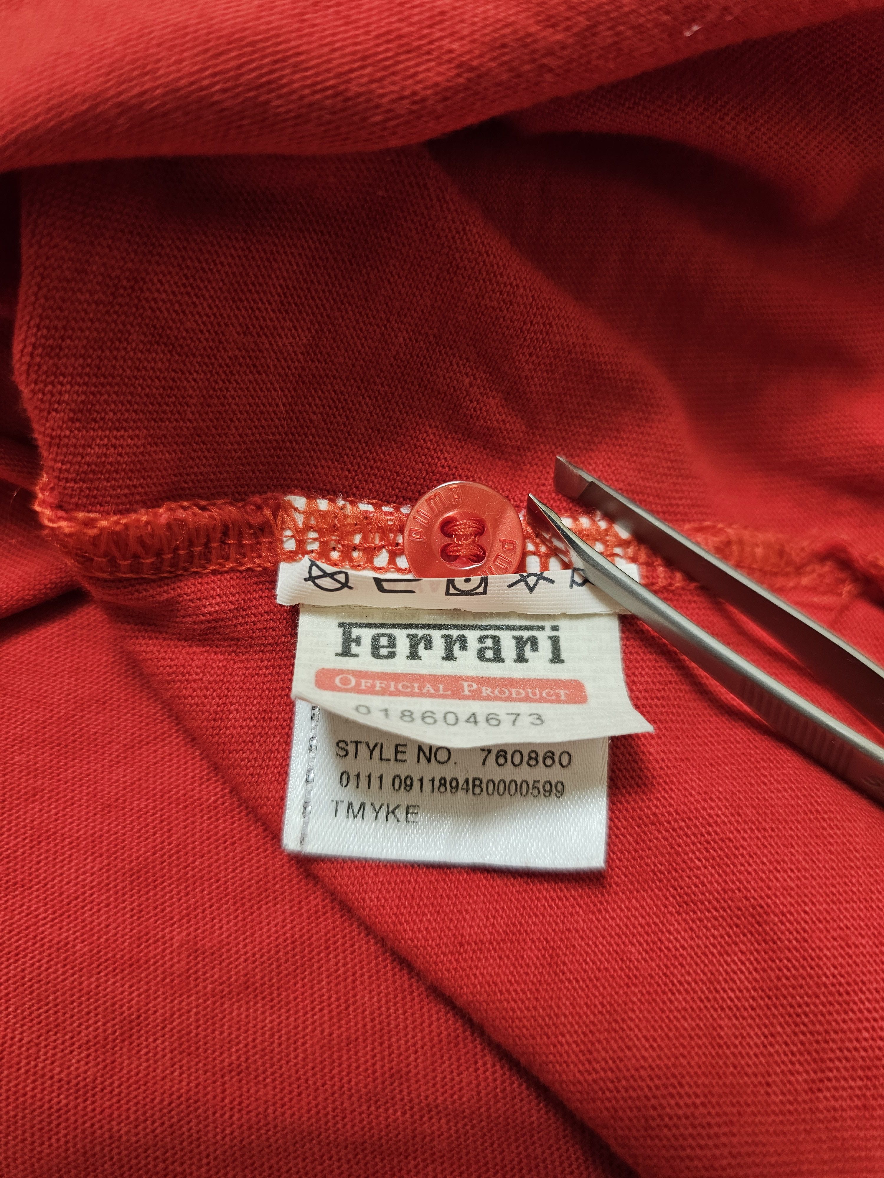 Ferrari PUMA FERRARI POLO JERSEY SCUDERIA FERRARI F1 JERSEY POLO Size US M / EU 48-50 / 2 - 6 Thumbnail