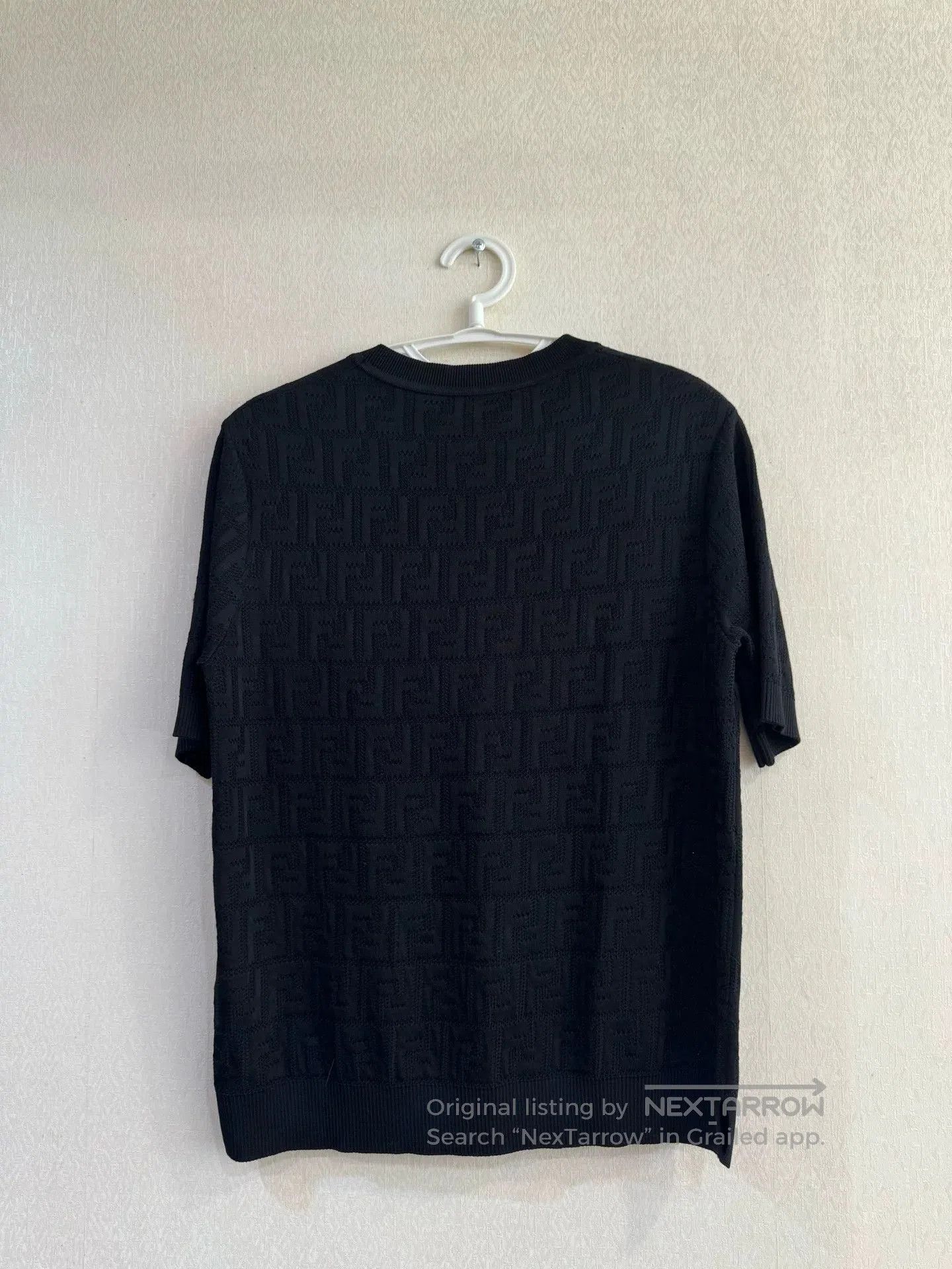 Fendi Fendi Black Cotton Short Sleeve T. Size US S / EU 44-46 / 1 - 2 Thumbnail