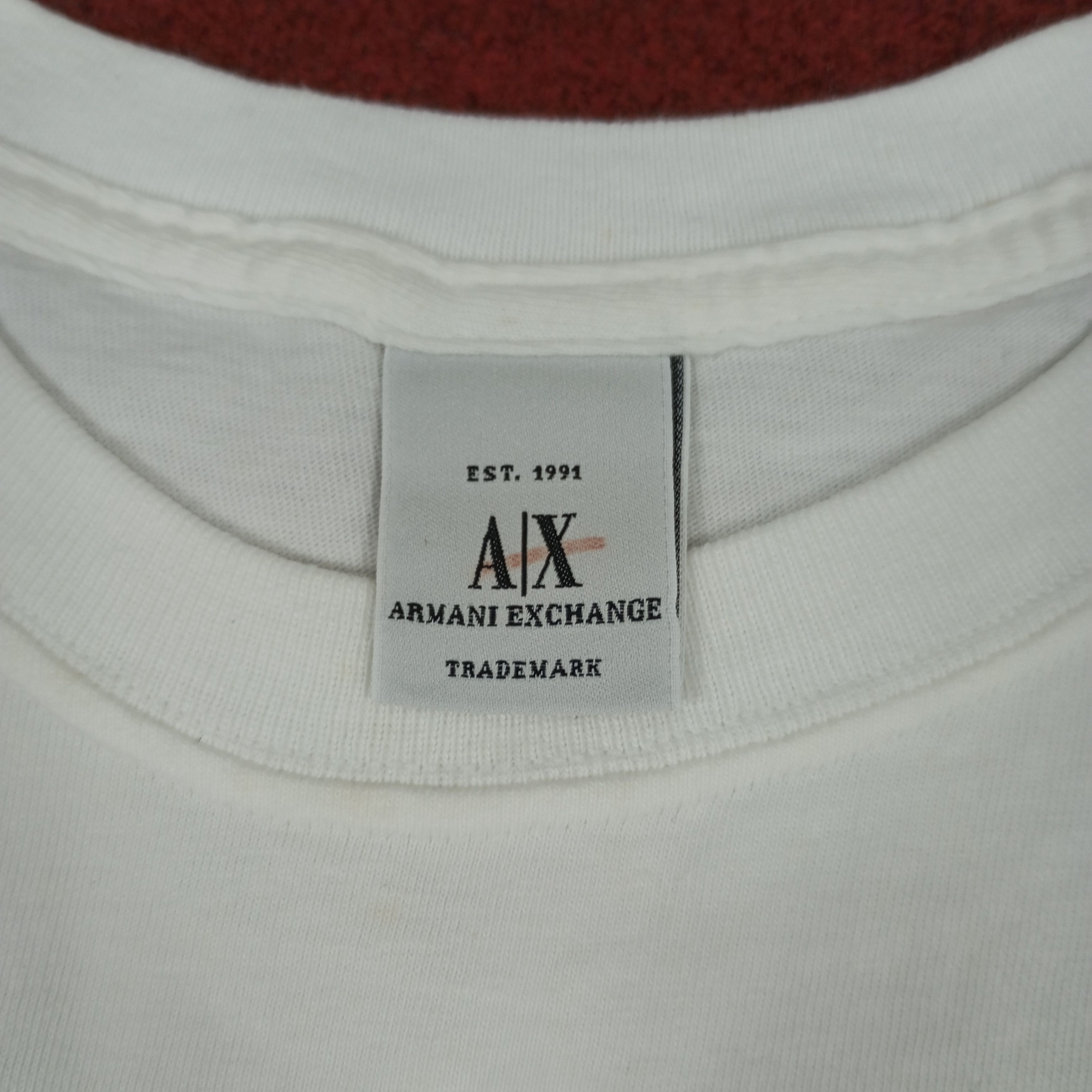Armani Exchange × Vintage Armani Exchange Fashion Designer Brand Tshirt Size US L / EU 52-54 / 3 - 5 Thumbnail