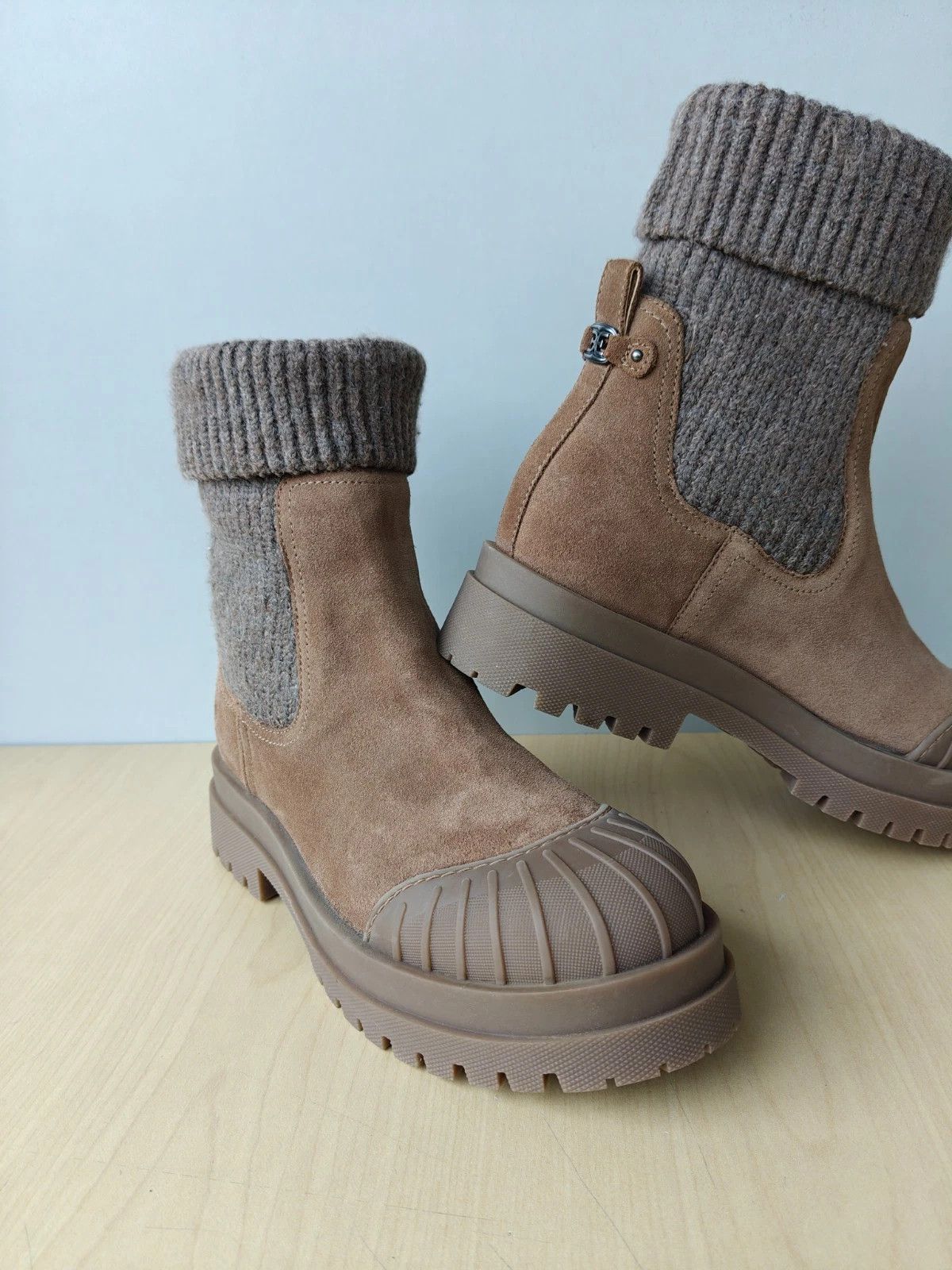 Sam Edelman Sam Edelman Steele Knit Chelsea Boot T / 0043 Size US 8 / IT 38 - 6 Thumbnail