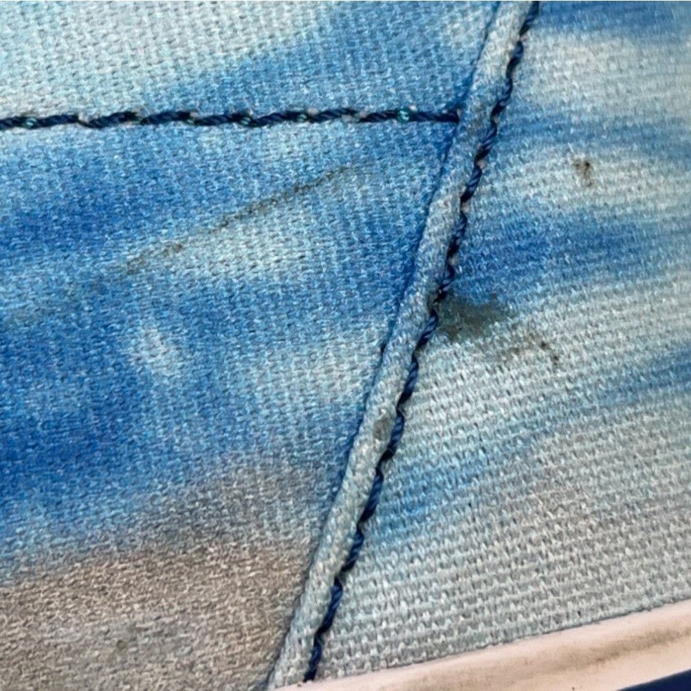 Vans Vans Unisex Blue SpongeBob x Sk8-Hi Shoes/Sneakers M9.5/W11 Size US 11 / IT 41 - 8 Thumbnail