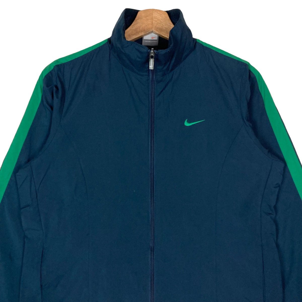 Nike Nike Mini Logo Full Zipper Jacket Size M / US 6-8 / IT 42-44 - 2 Thumbnail