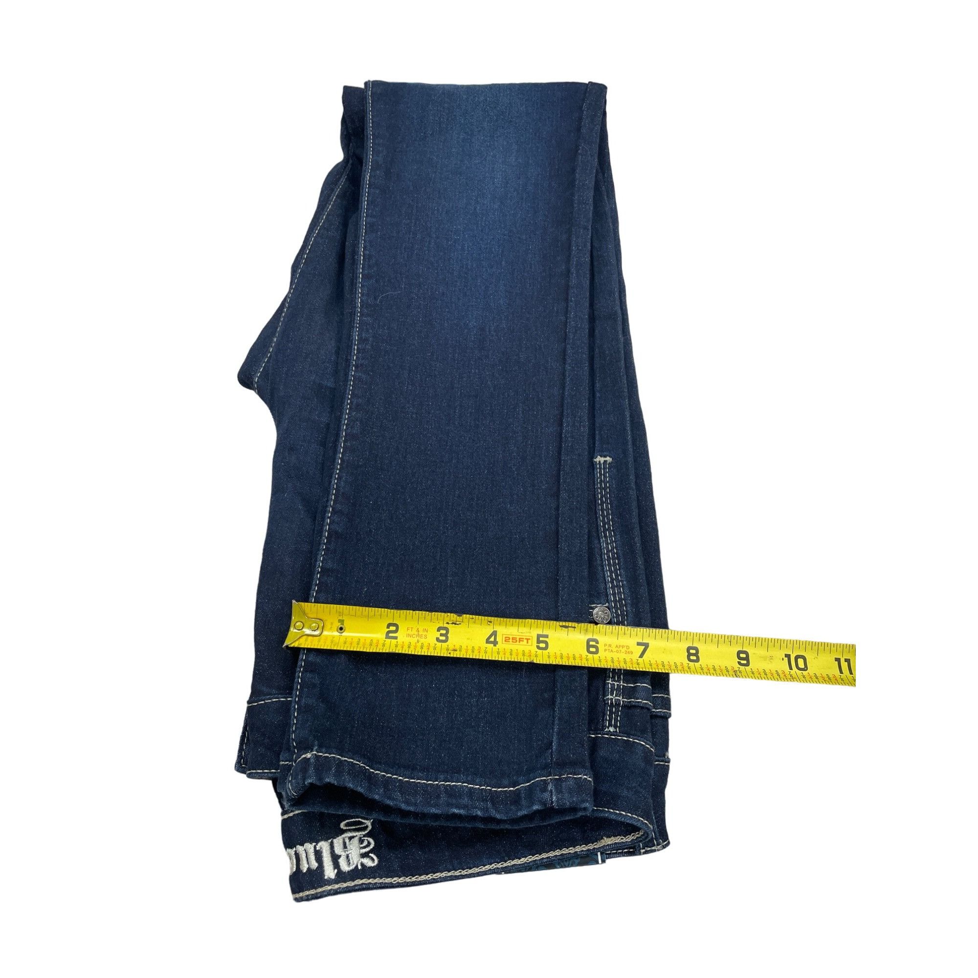 Other Blue Faith Women's Blue Jeans straight leg Size 8 SKU 1450 Size 30" / US 8 / IT 44 - 5 Thumbnail
