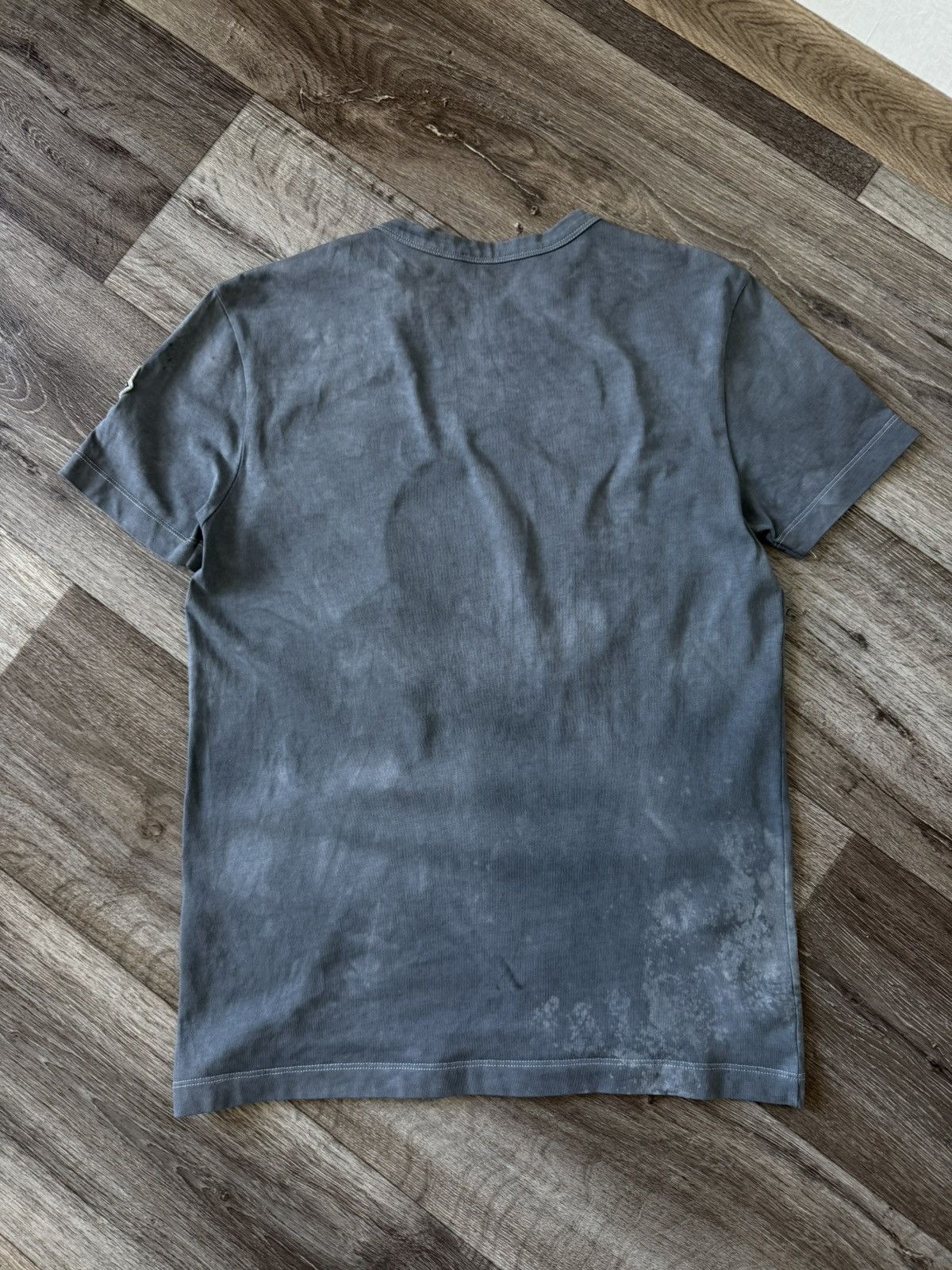 Moncler Moncler Maglia T-Shirt Men’s Mountain Logo Gray Luxury Tee Size US S / EU 44-46 / 1 - 11 Thumbnail