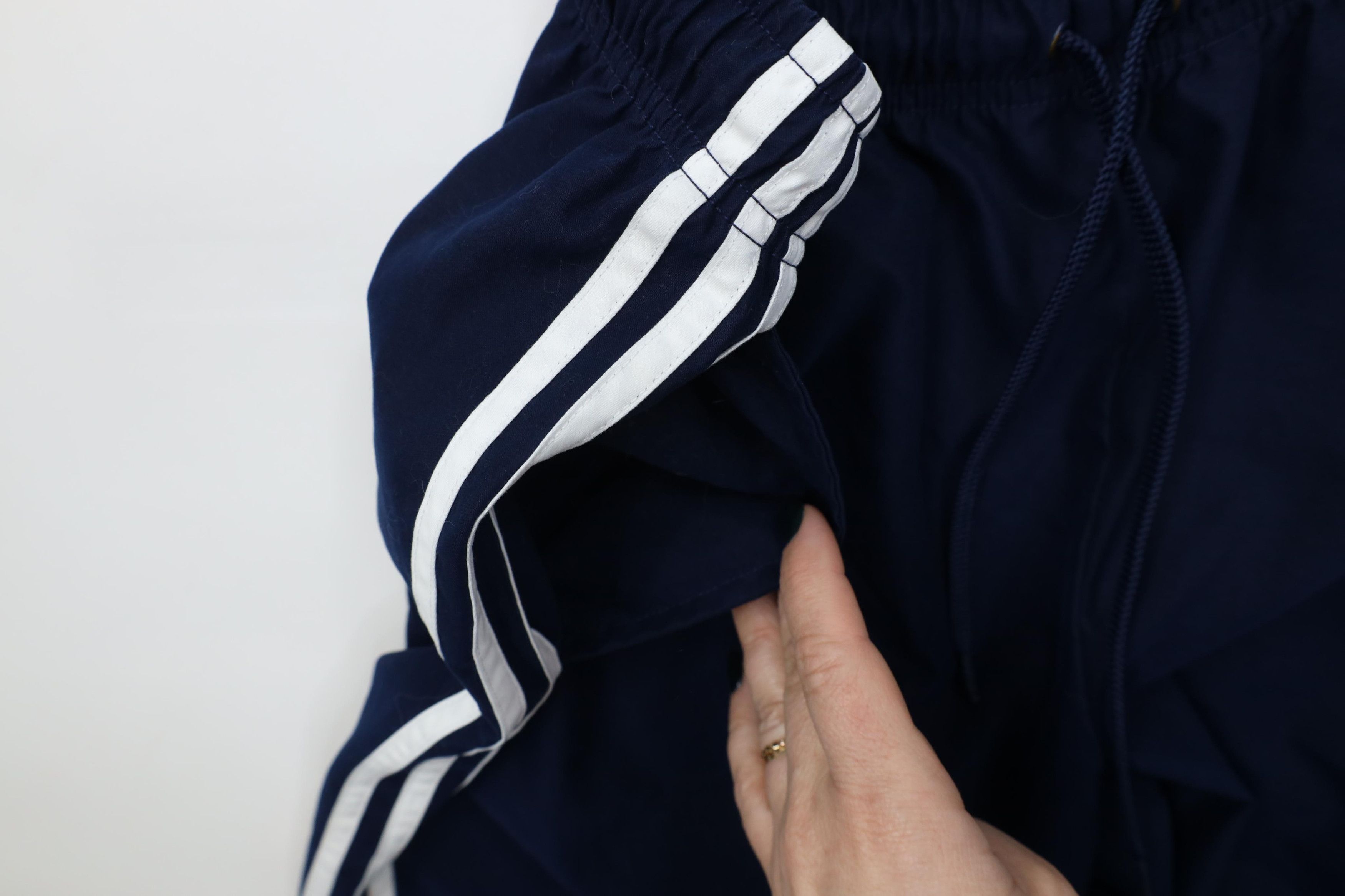 Adidas Vintage Y2K Adidas Babydoll Wide Leg Capris Pants Size 34" / US 12 / IT 48 - 6 Thumbnail