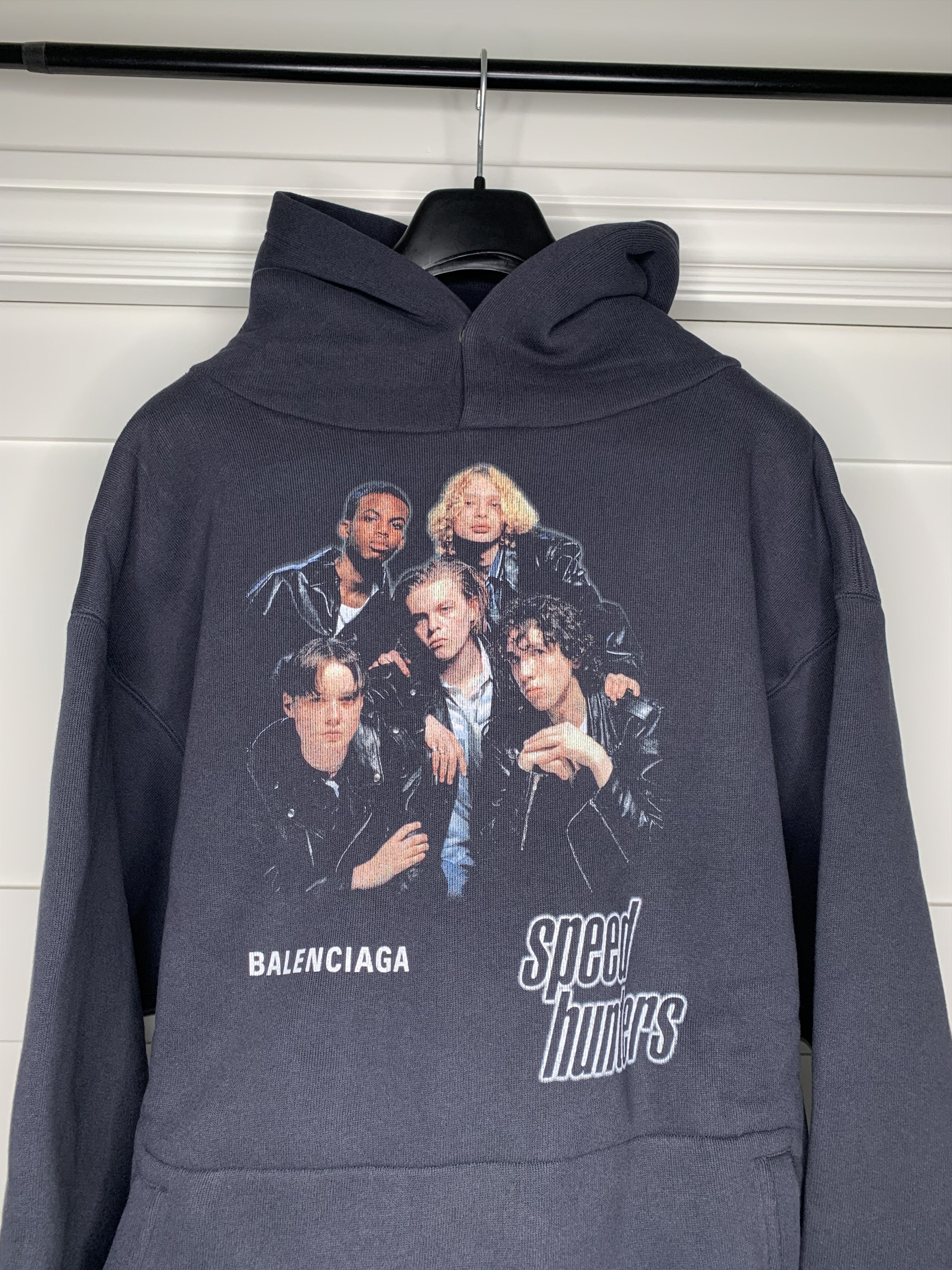 Balenciaga Balenciaga Speedhunters Oversized Double Layer Hoodie Size US XS / EU 42 / 0 - 3 Thumbnail