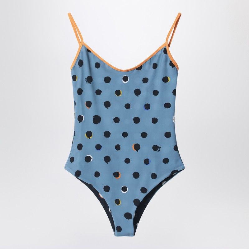Fendi Fendi Reversible Polka Dot One-Piece Swimsuit Size XS / US 0-2 / IT 36-38 - 1 Thumbnail
