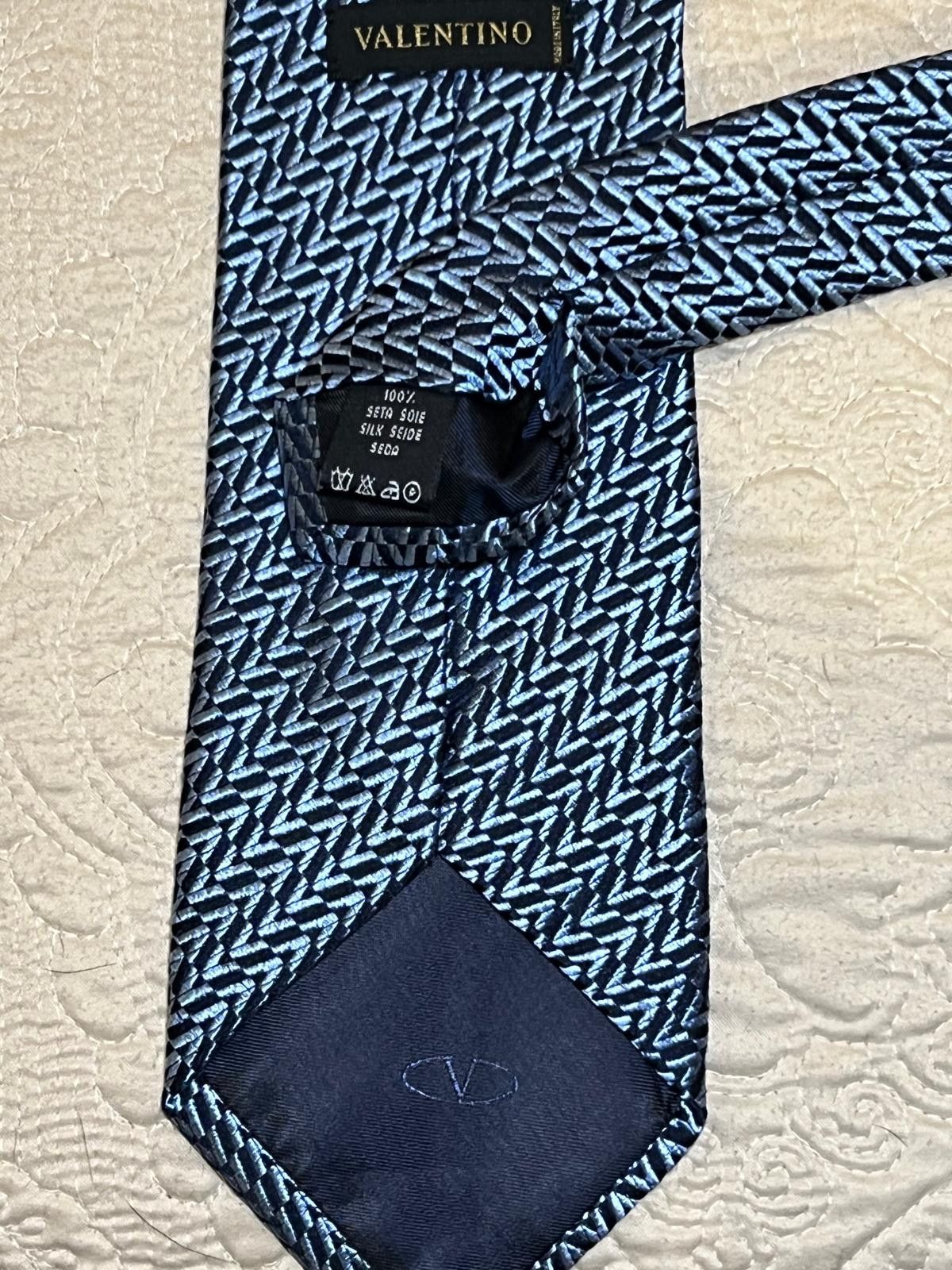 Valentino Valentino exclusive long ilk tie Size ONE SIZE - 3 Thumbnail