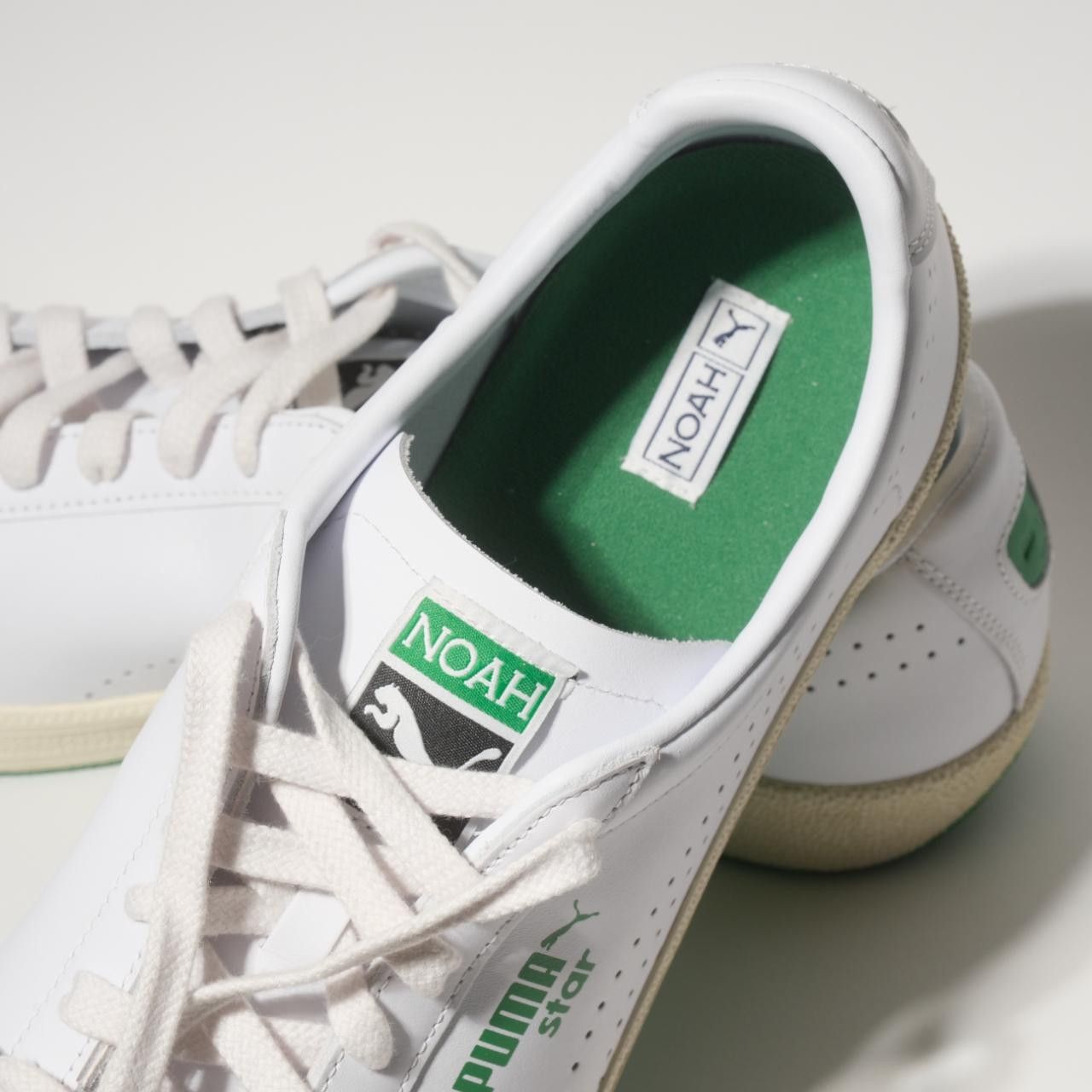 Noah × Puma Noah x PUMA Pro Star 'White/Green' Size US 13 / EU 46 - 5 Thumbnail