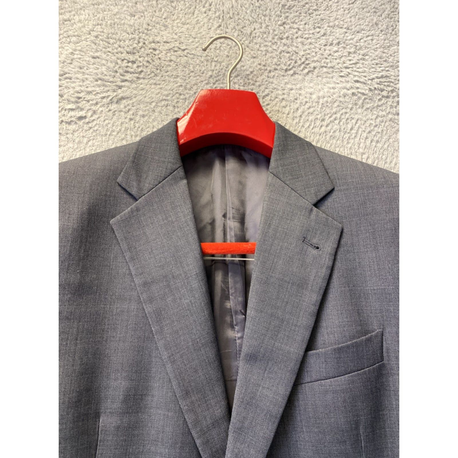Joseph Abboud VINTAGE Joseph Abboud Suit Gray 100% Wool Men's 2-Piece 42 Slim Regular Size 42 Gray Mens Size 42R - 4 Thumbnail